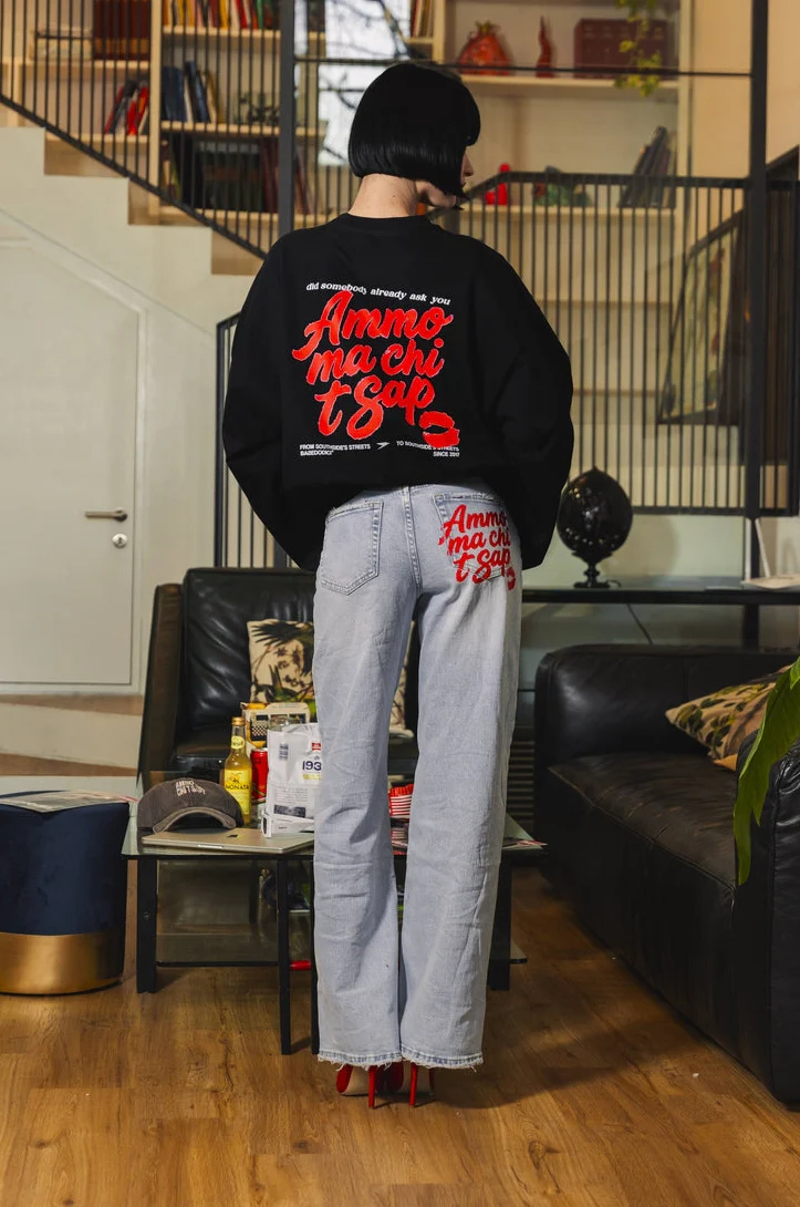 Longsleeve "AMMO" CHI'T'SAP Black/Gloss - Image 5