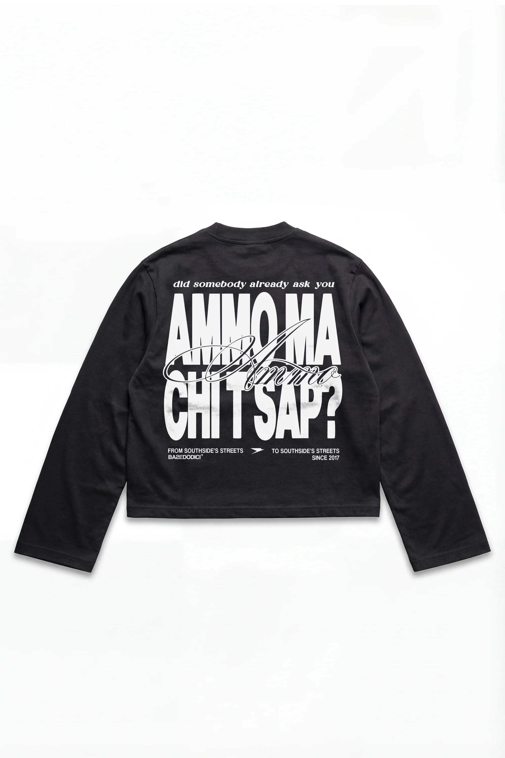 Longsleeve "AMMO" CHI'T'SAP Black/Grillz - Image 2