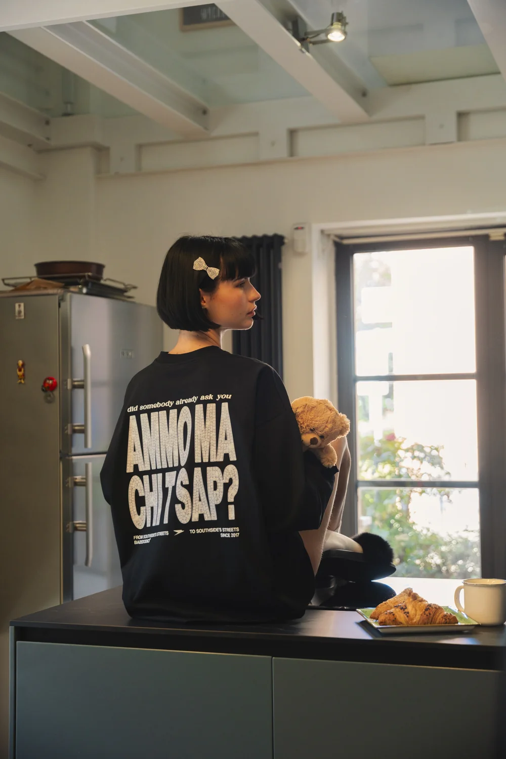 Longsleeve "AMMO" CHI'T'SAP Black/Grillz - Image 4
