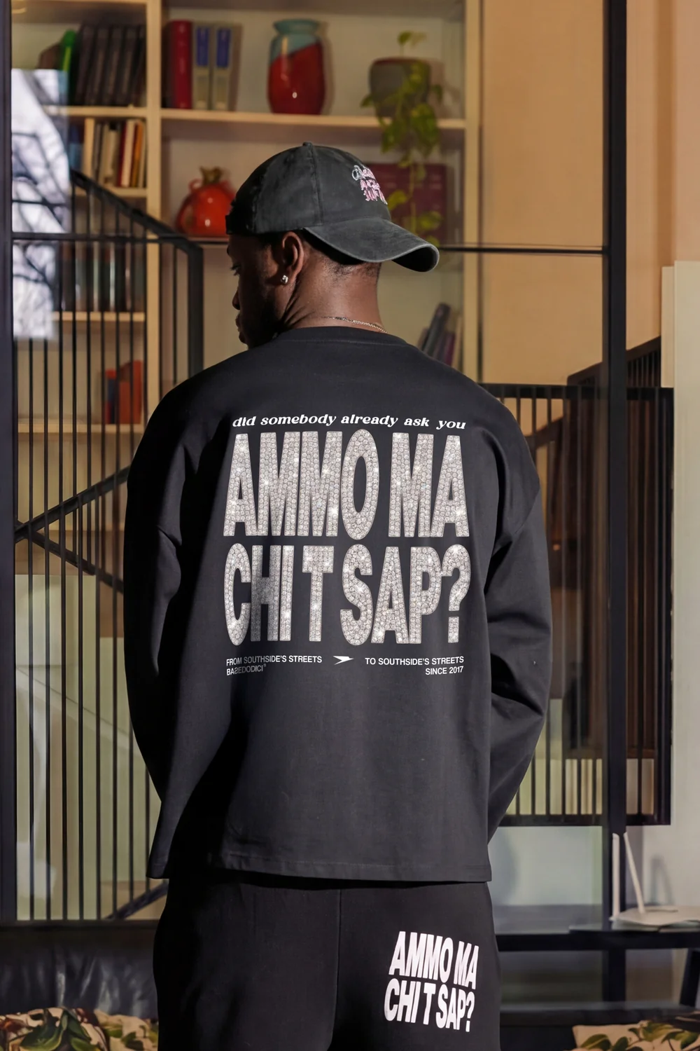 Longsleeve "AMMO" CHI'T'SAP Black/Grillz - Image 5