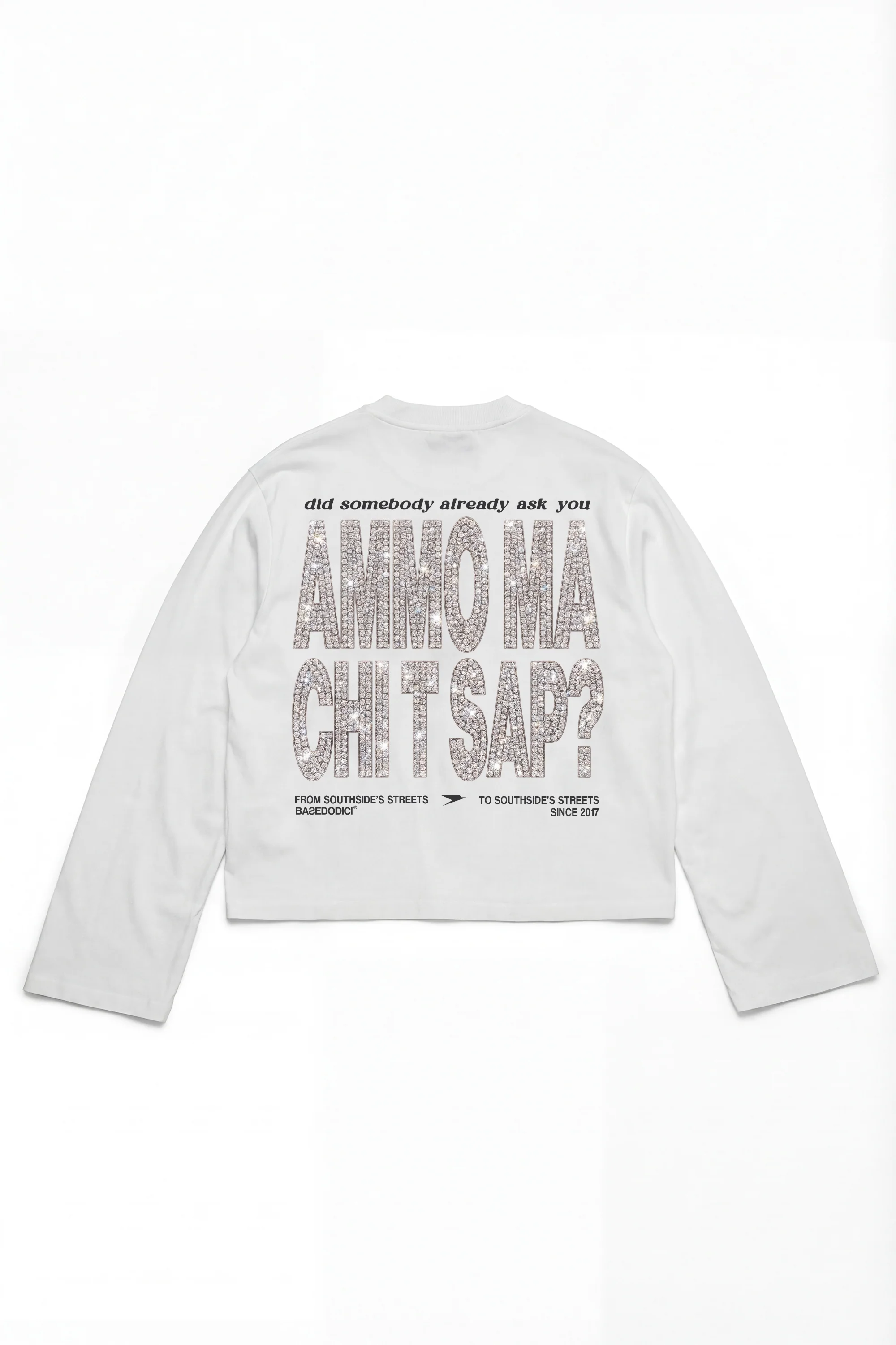 Longsleeve "AMMO" CHI'T'SAP White/Grillz