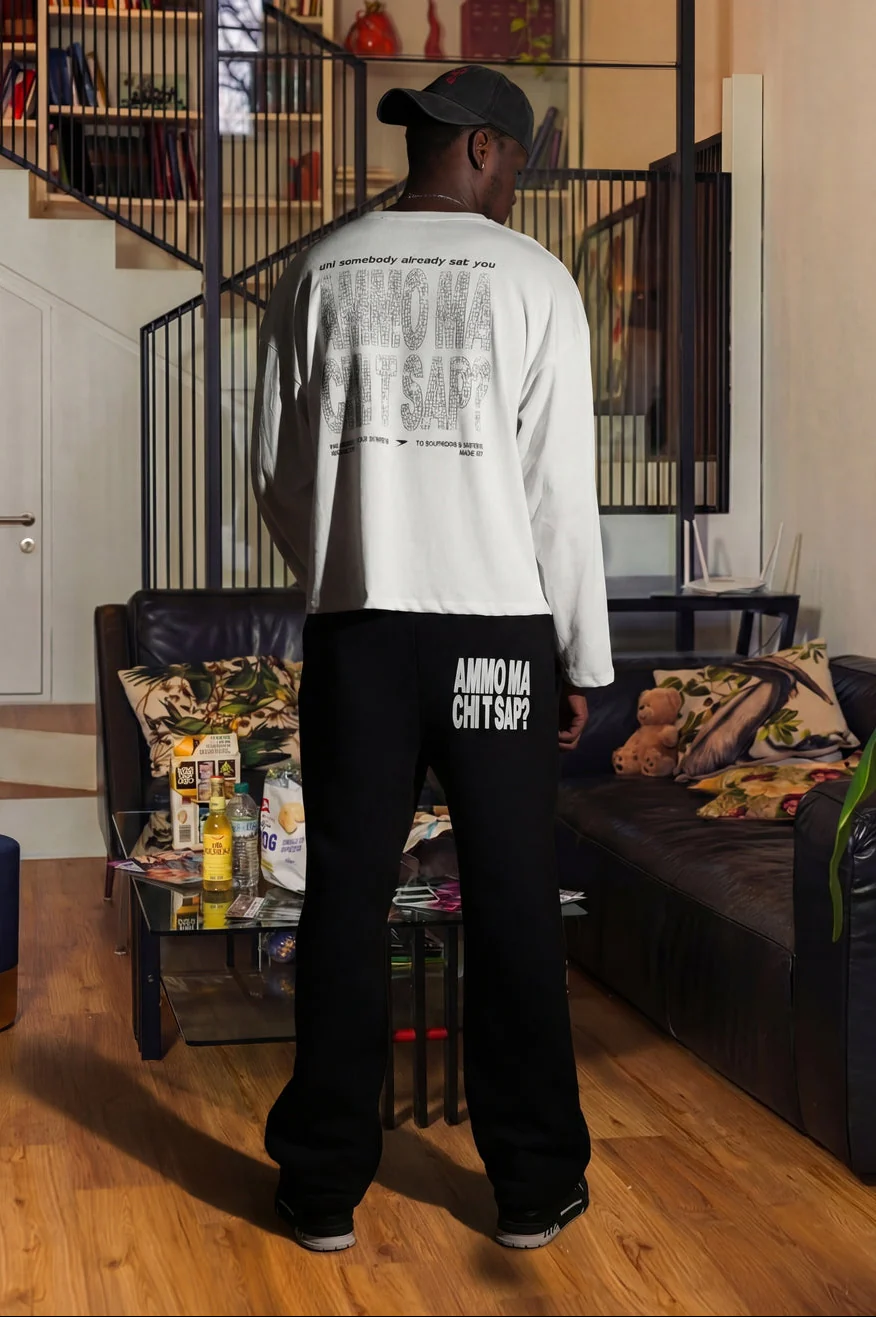 Longsleeve "AMMO" CHI'T'SAP White/Grillz - Image 7
