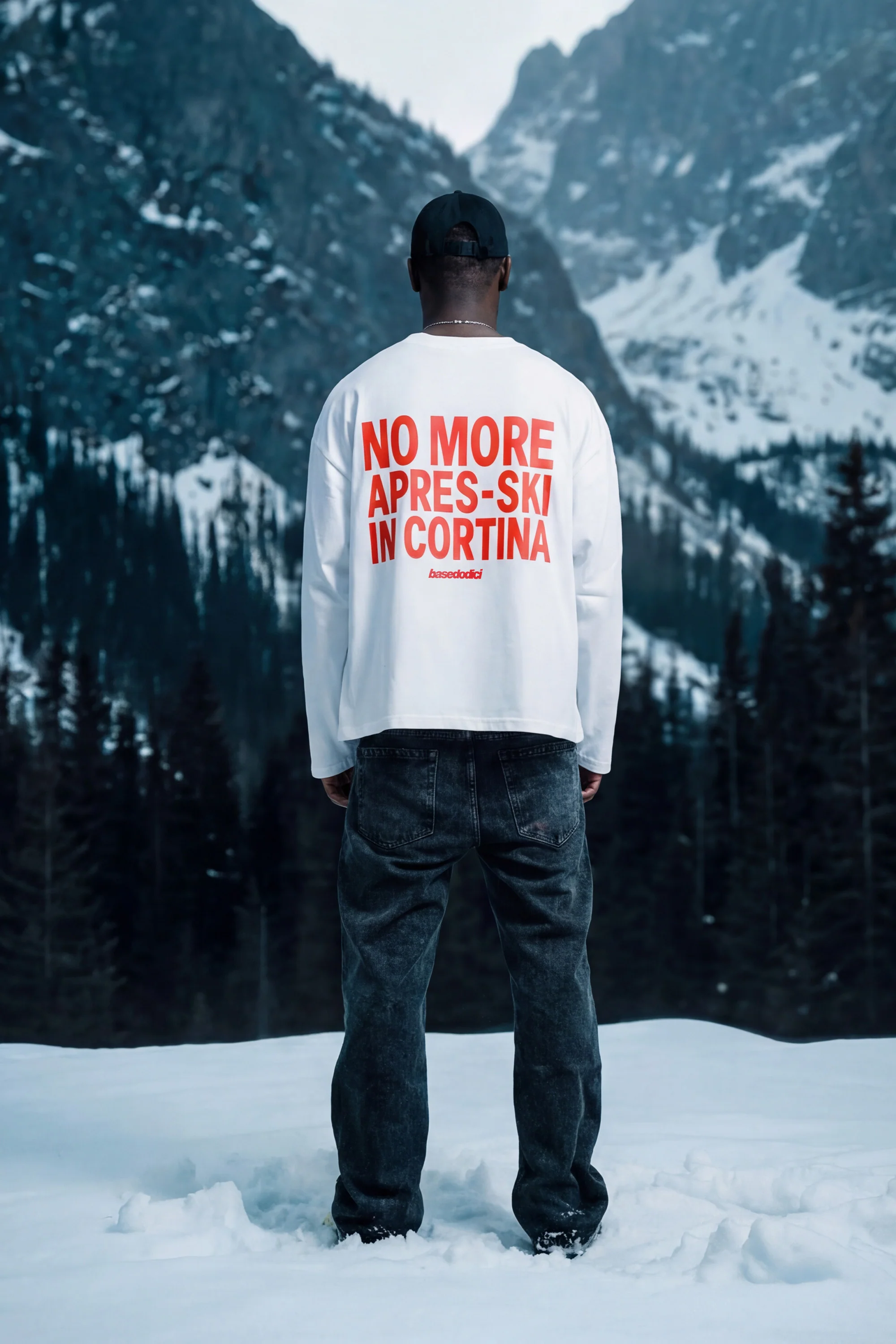 Longsleeve "DIRTY XMAS" No More Apres-Ski White - Image 8