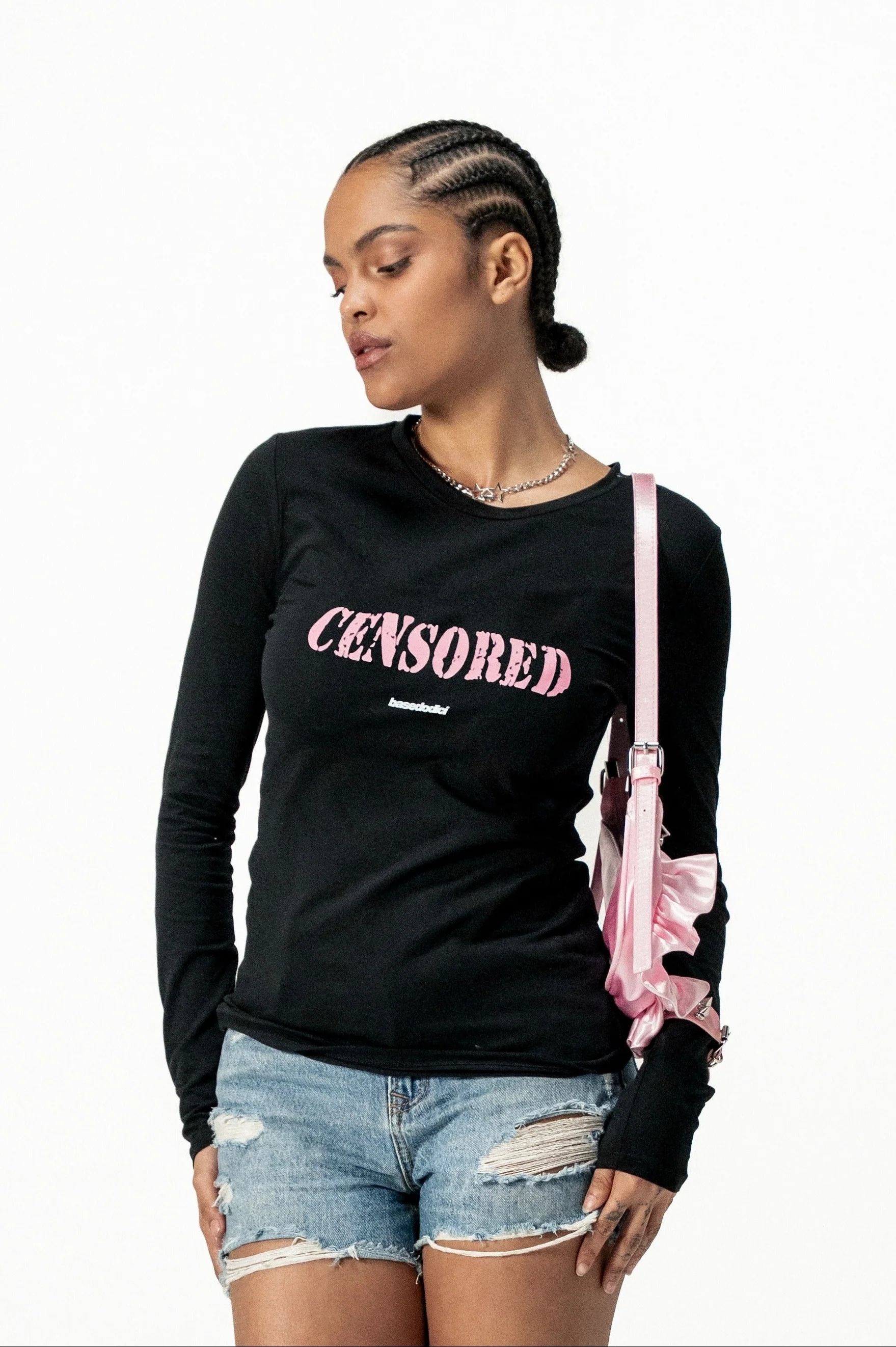 Longsleeve "DIVA" Censored Black - Image 4