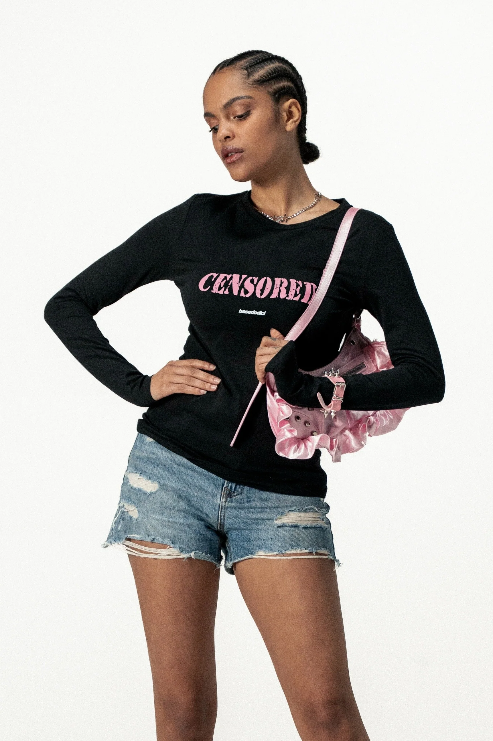 Longsleeve "DIVA" Censored Black - Image 9