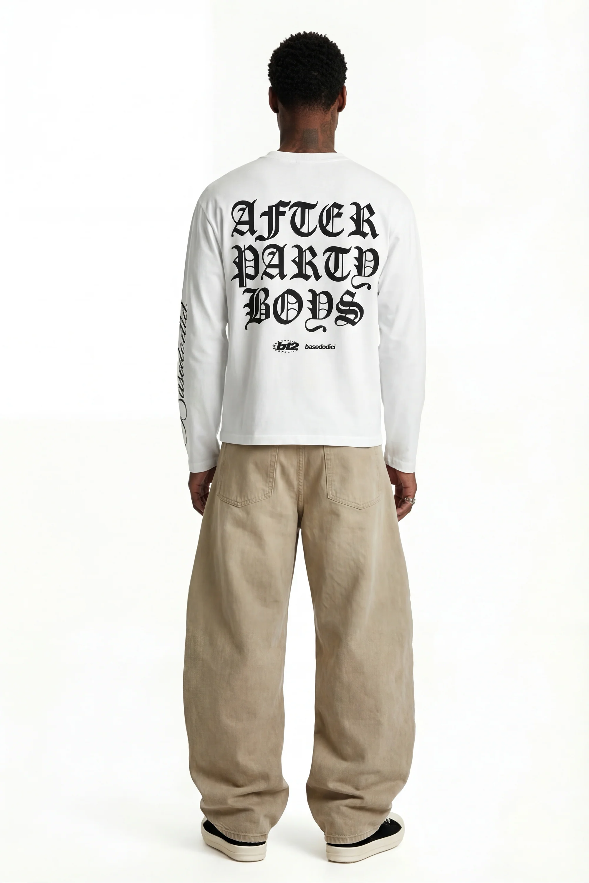 Longsleeve "FOR DREAMERS" AfterParty White - Image 5