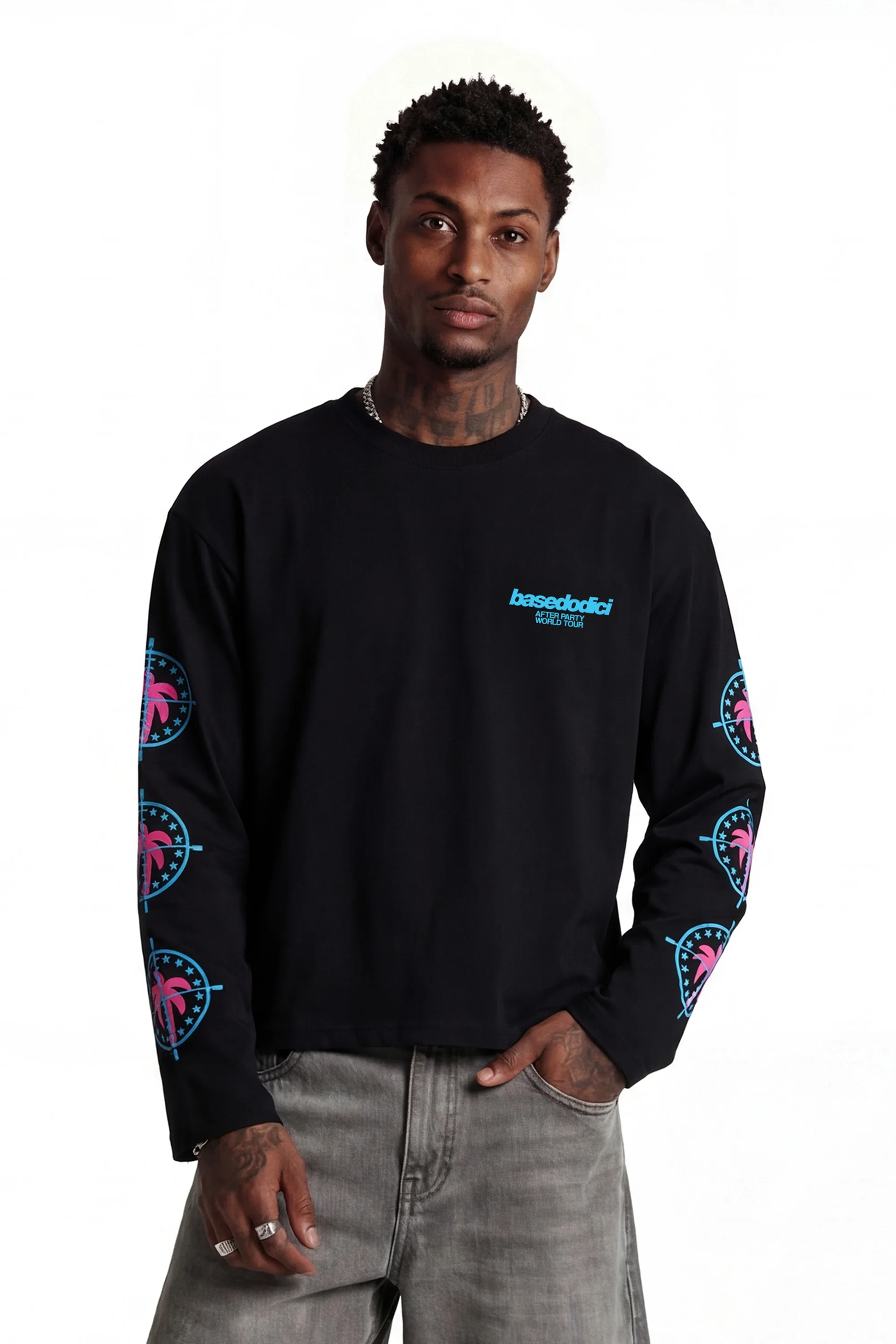 Longsleeve "FOR DREAMERS" Tour Black - Image 3
