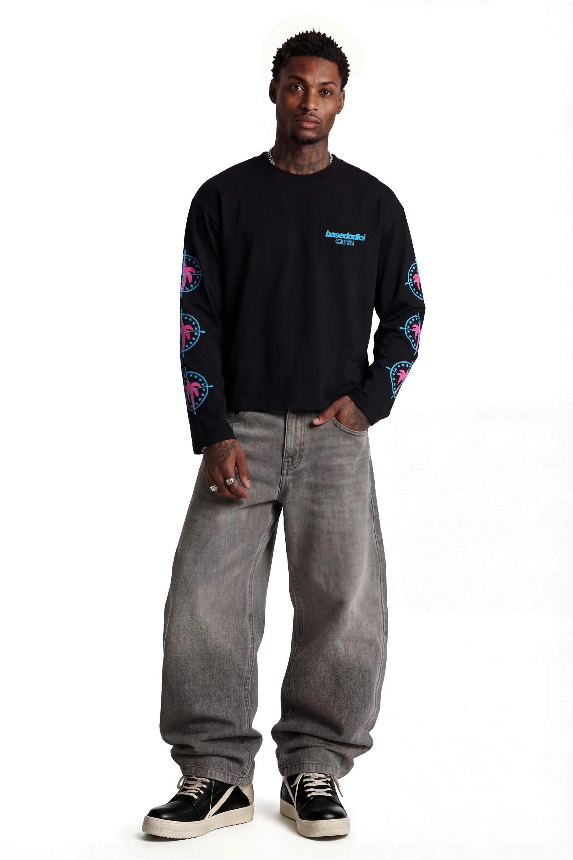 Longsleeve "FOR DREAMERS" Tour Black - Image 5