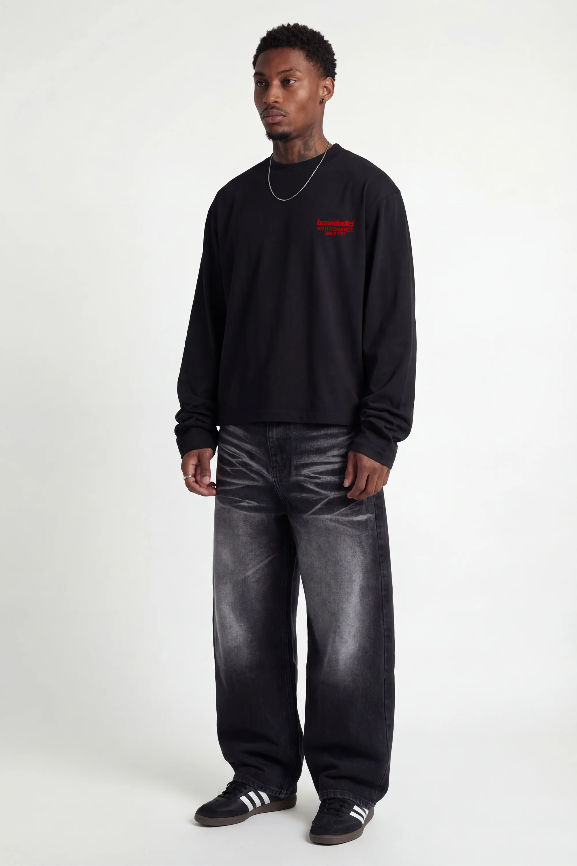 Longsleeve "KILLED ROMANCE" Black/Red - Image 6