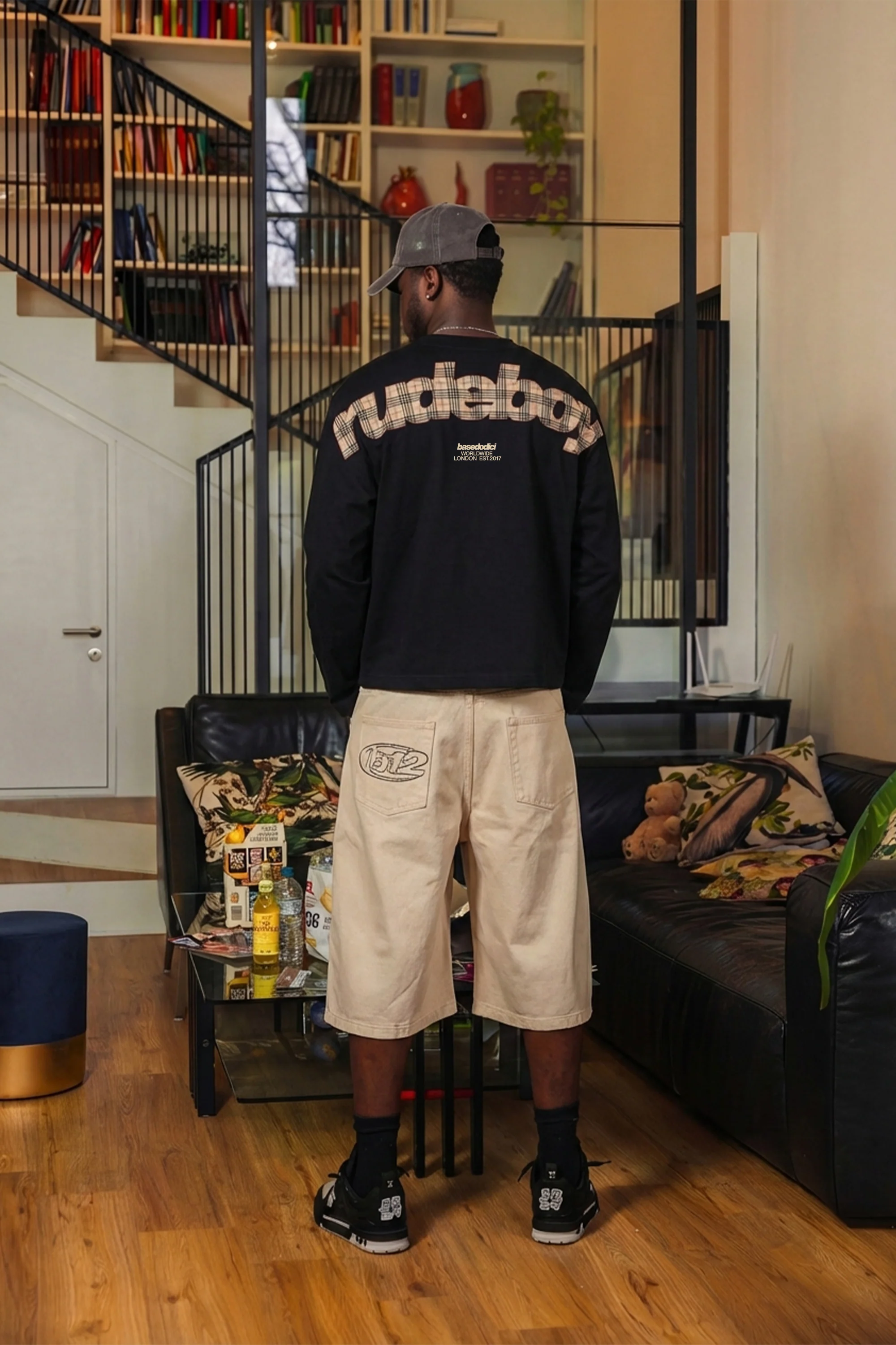 Longsleeve "RUDEBOY LDN" Rudeboy Black - Image 5