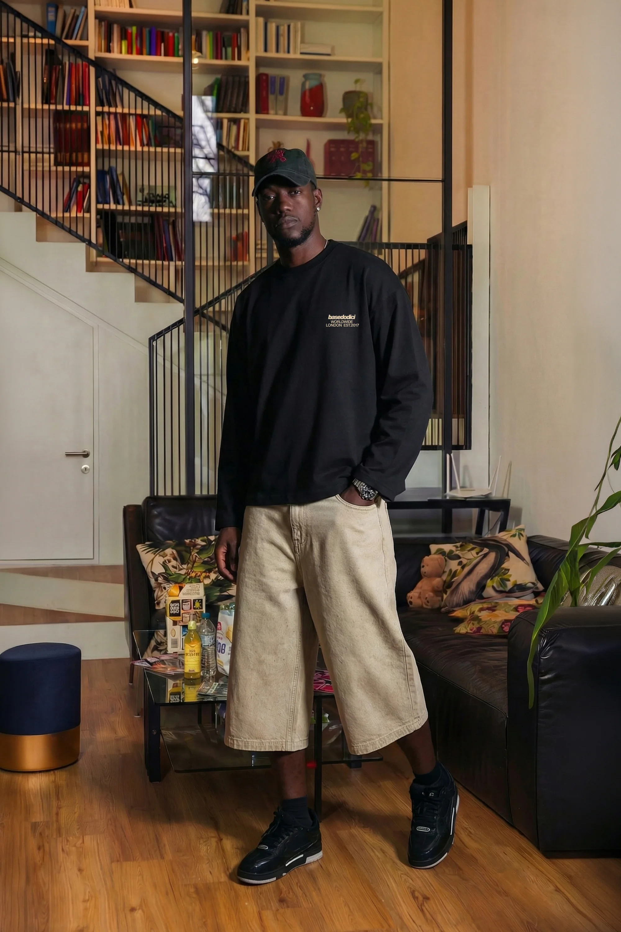 Longsleeve "RUDEBOY LDN" Rudeboy Black - Image 6