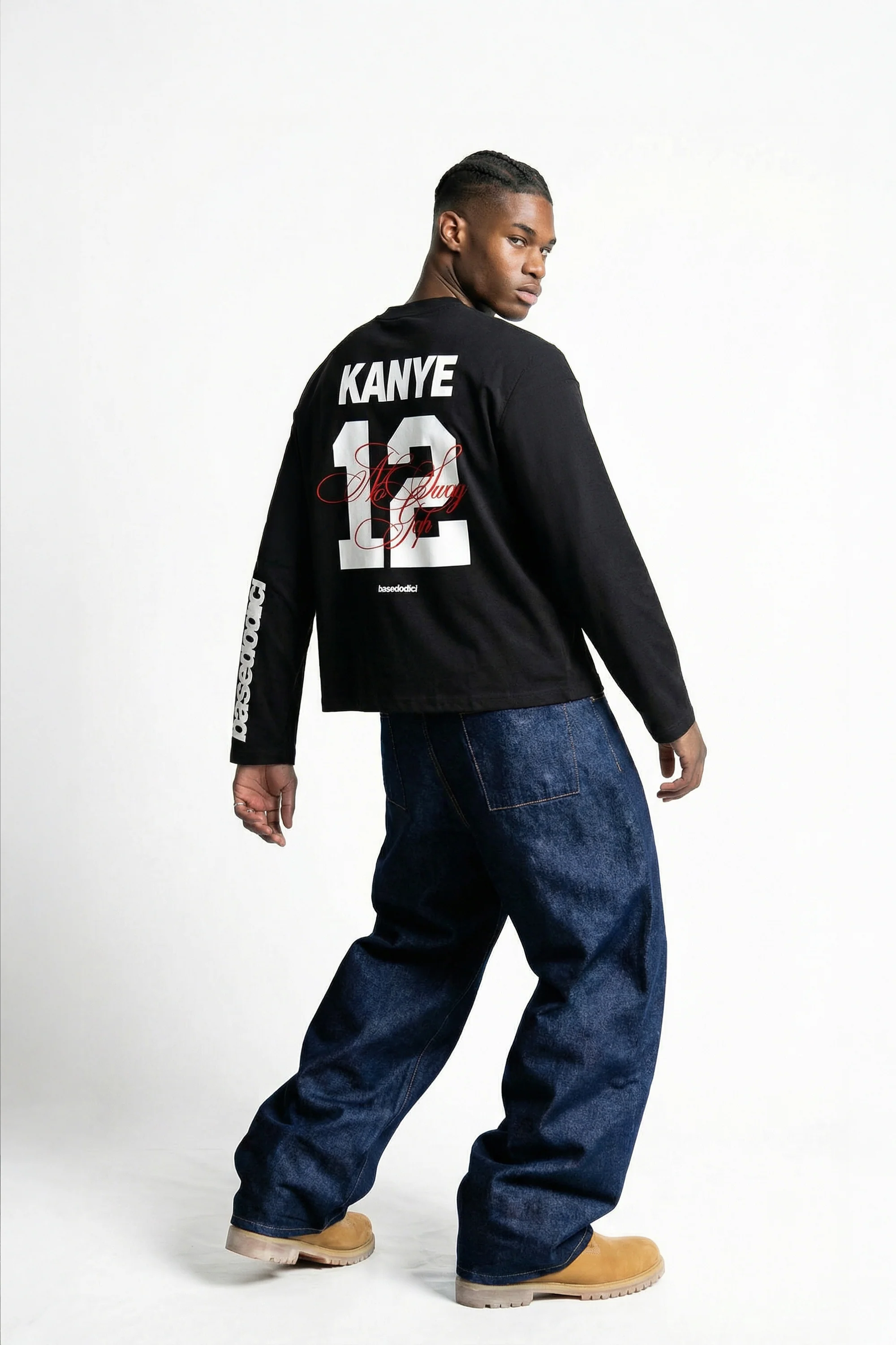 Longsleeve "VALENTINE" Kanye Black - Image 3
