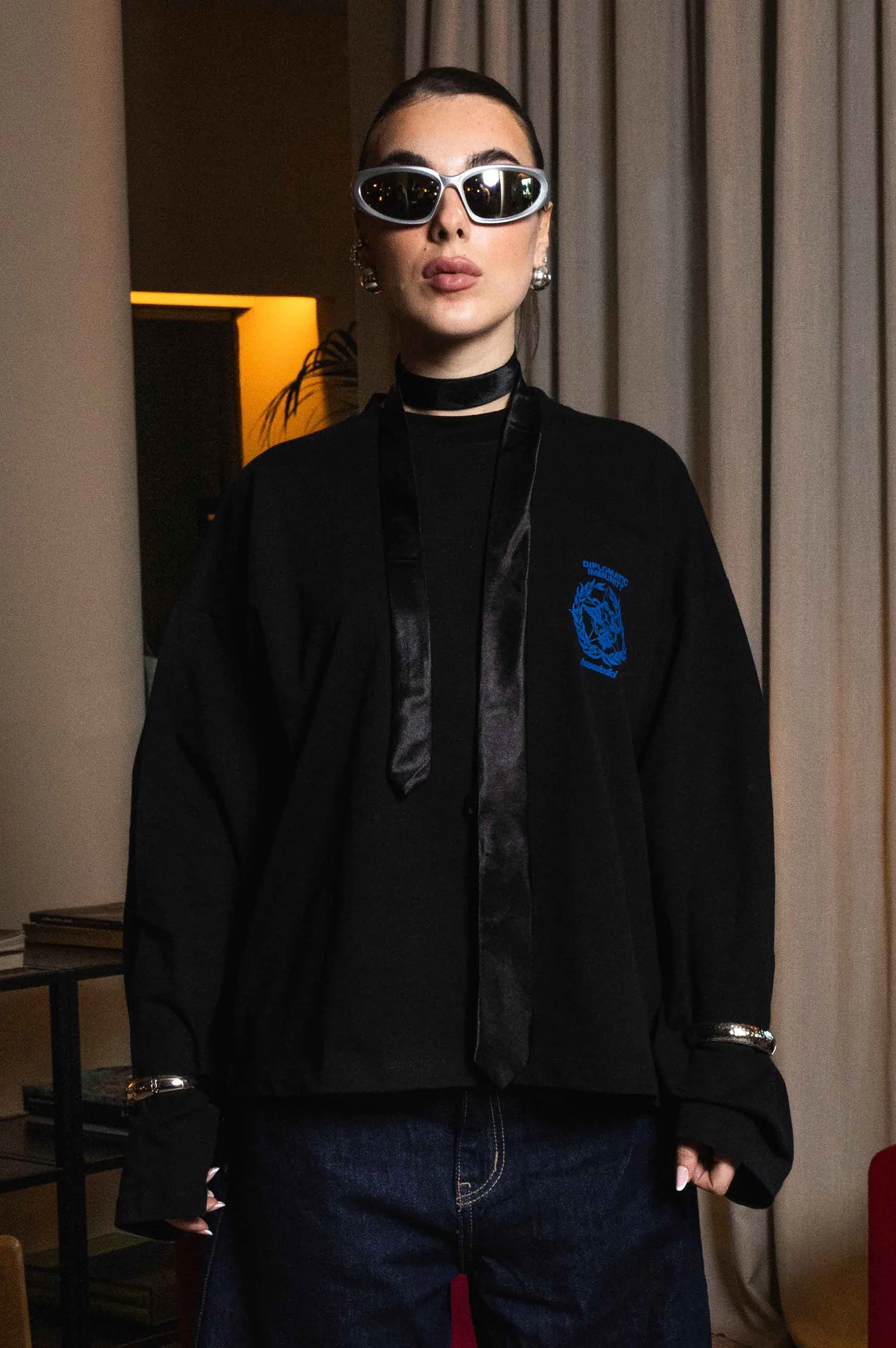 Longsleeve "WORLD TOUR" X-RAY Black - Image 4