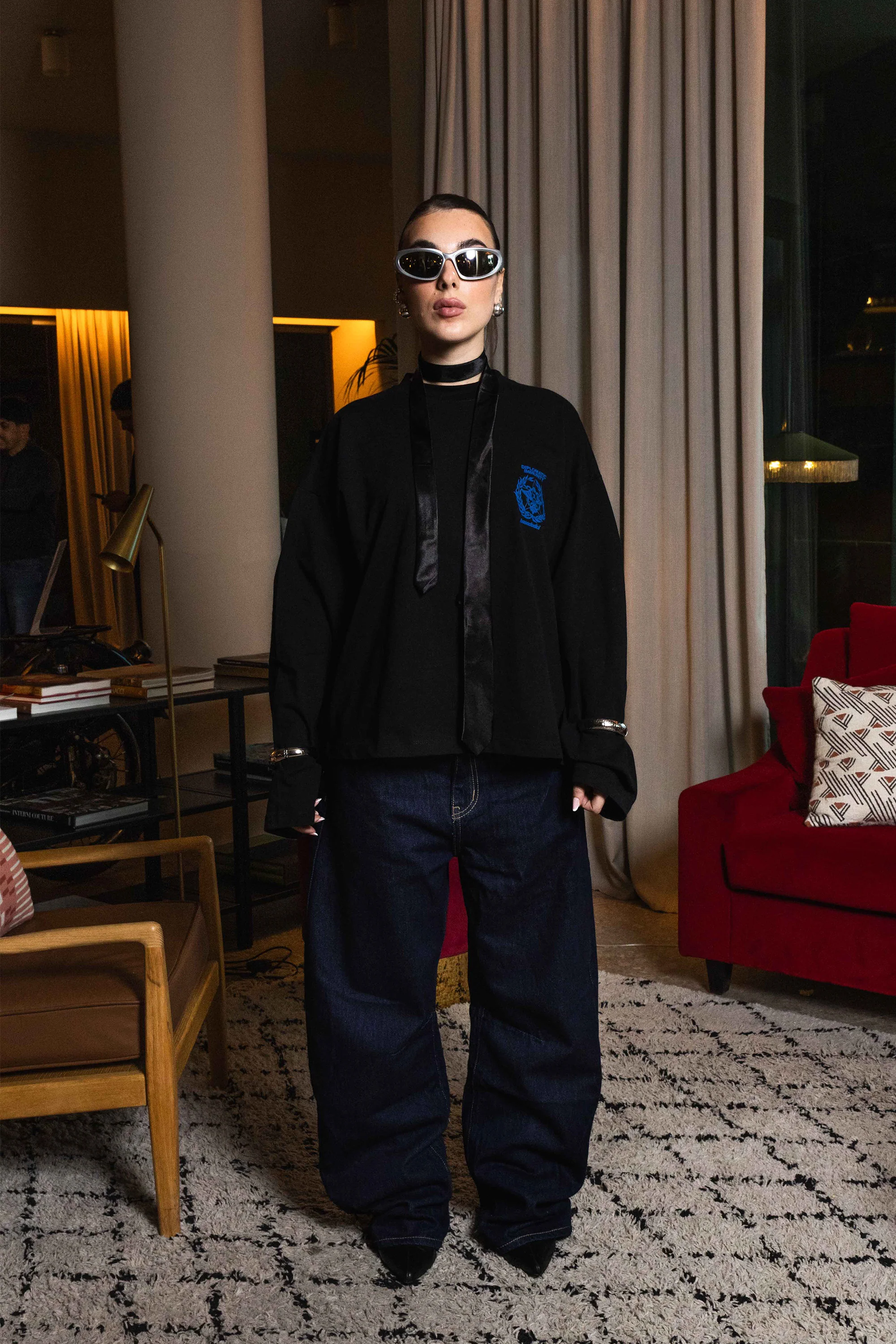 Longsleeve "WORLD TOUR" X-RAY Black - Image 6