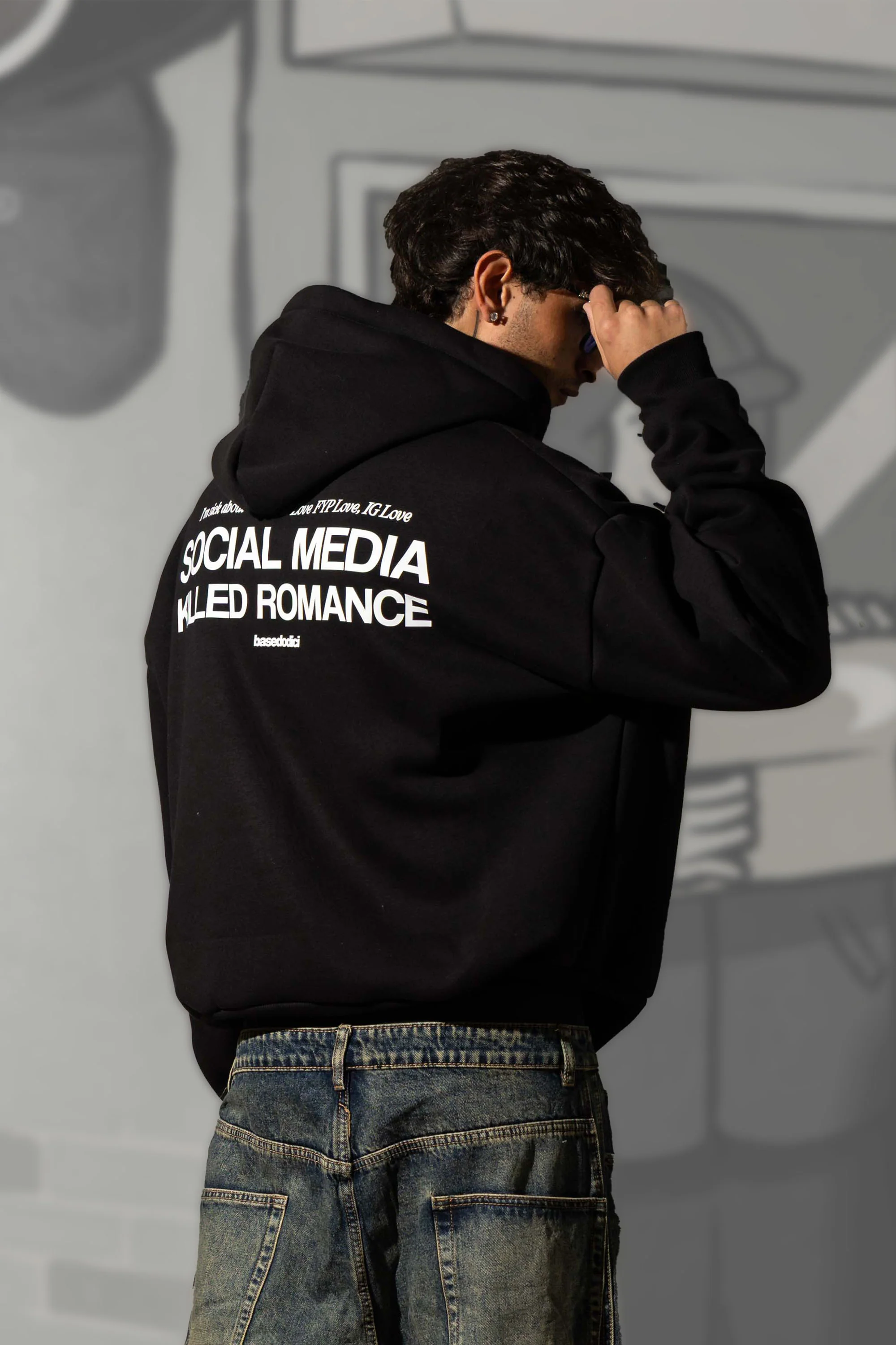 Look "KILLED ROMANCE" Zip Hoodie & Cargo - Image 4