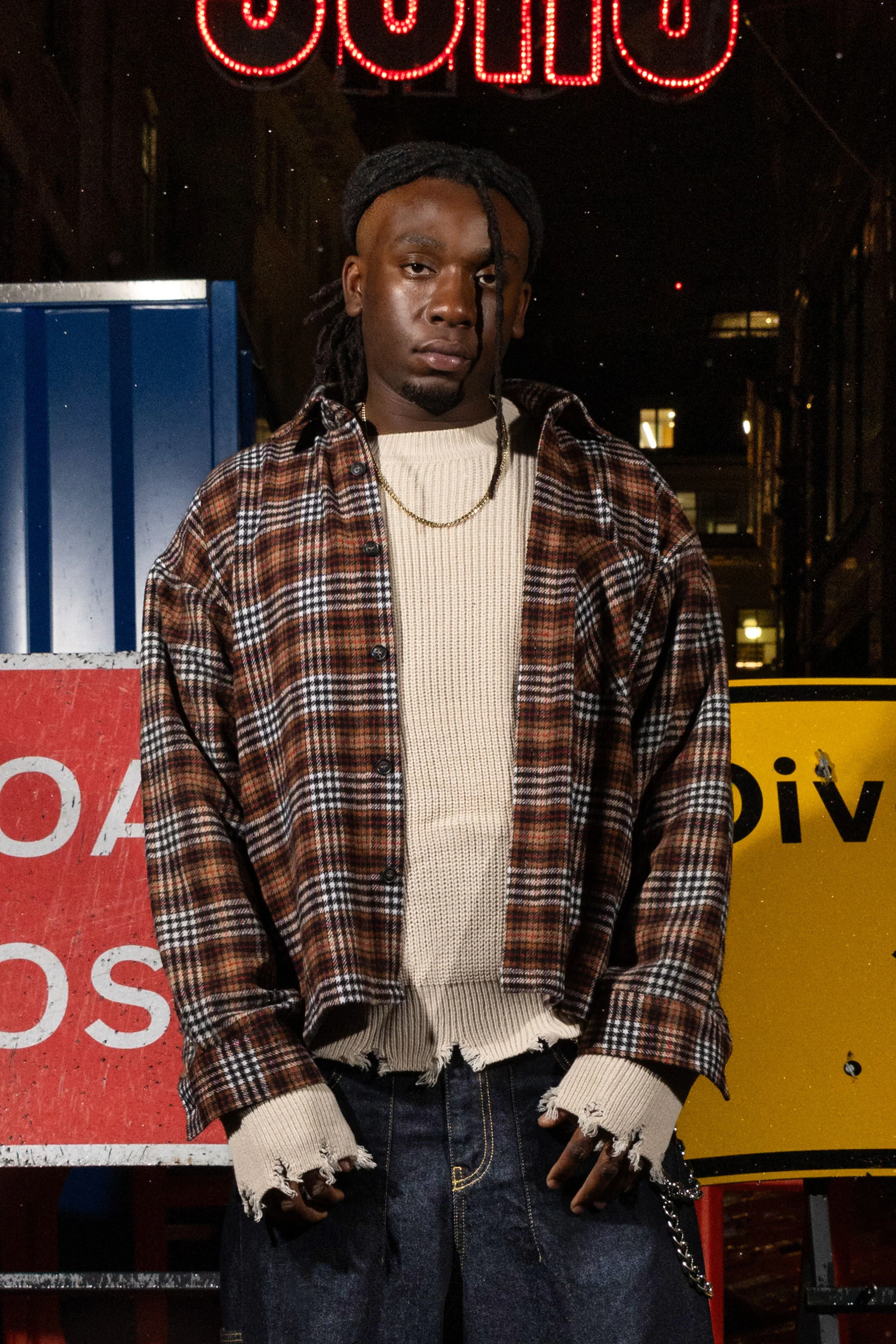 Look "RUDEBOY LDN" Flanella Crown - Image 4