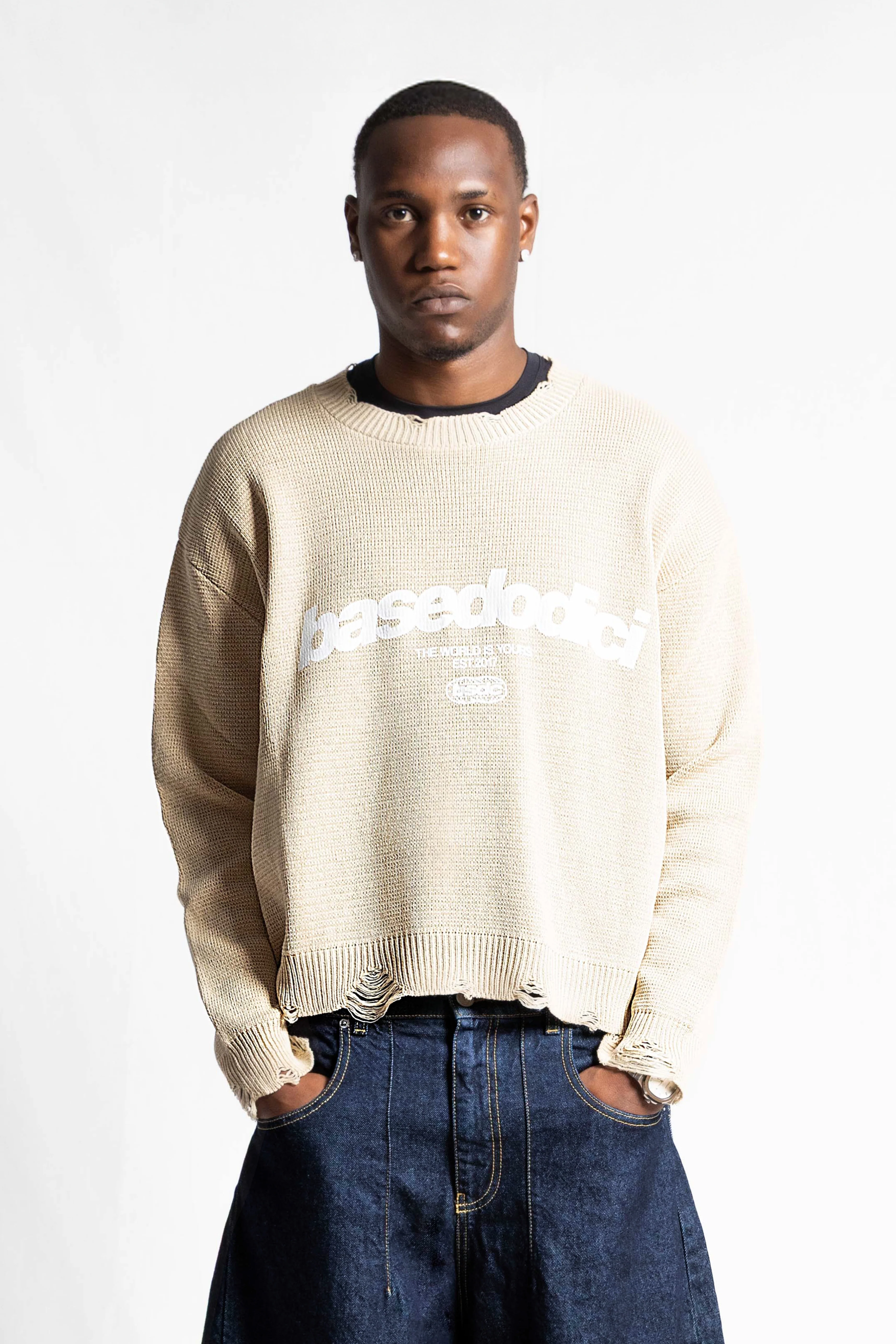 Look "RUDEBOY LDN" Knit Front Logo - Image 2