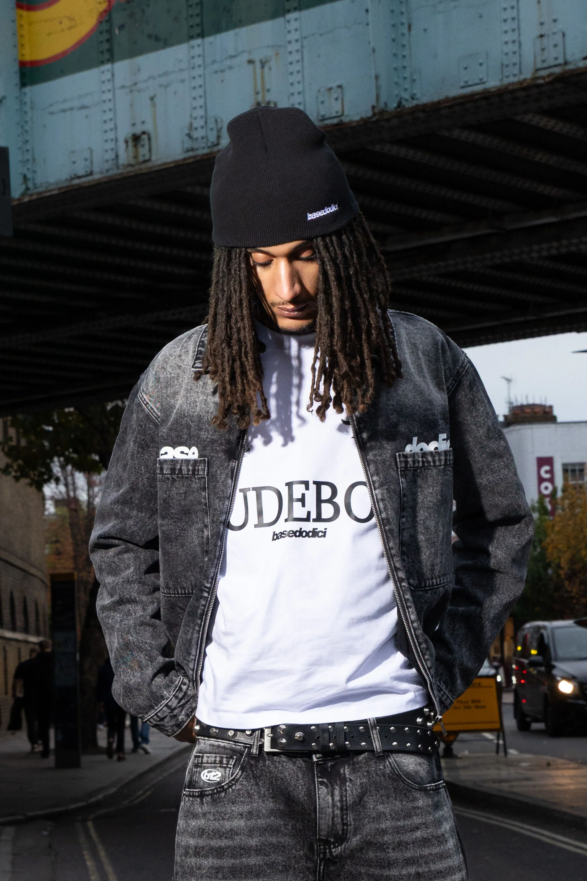 Work Jacket "RUDEBOY LDN" Stone Washed - Image 2