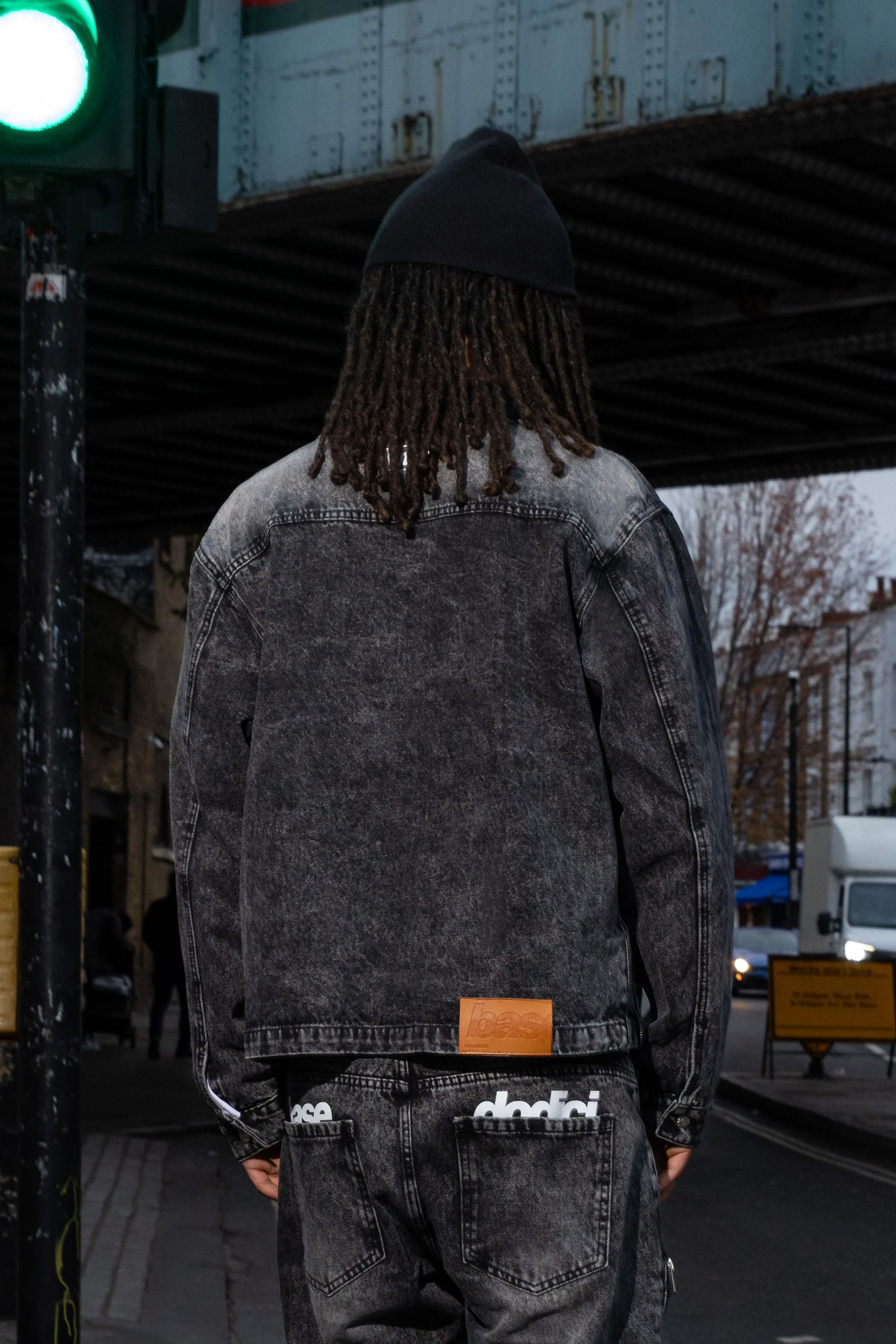 Work Jacket "RUDEBOY LDN" Stone Washed - Image 3