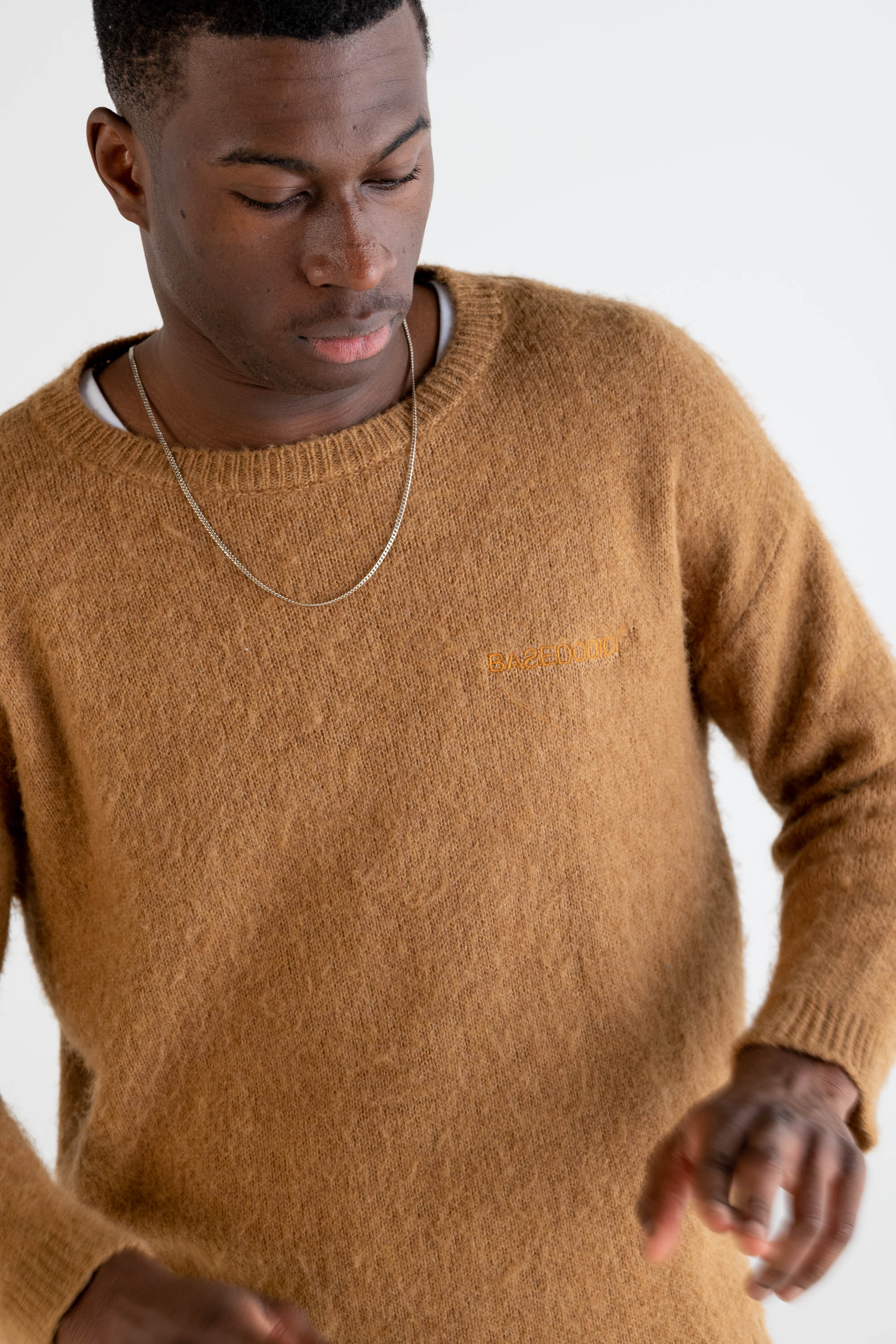 Mohair Sweater “DYSTOPIA” Camel - Image 11