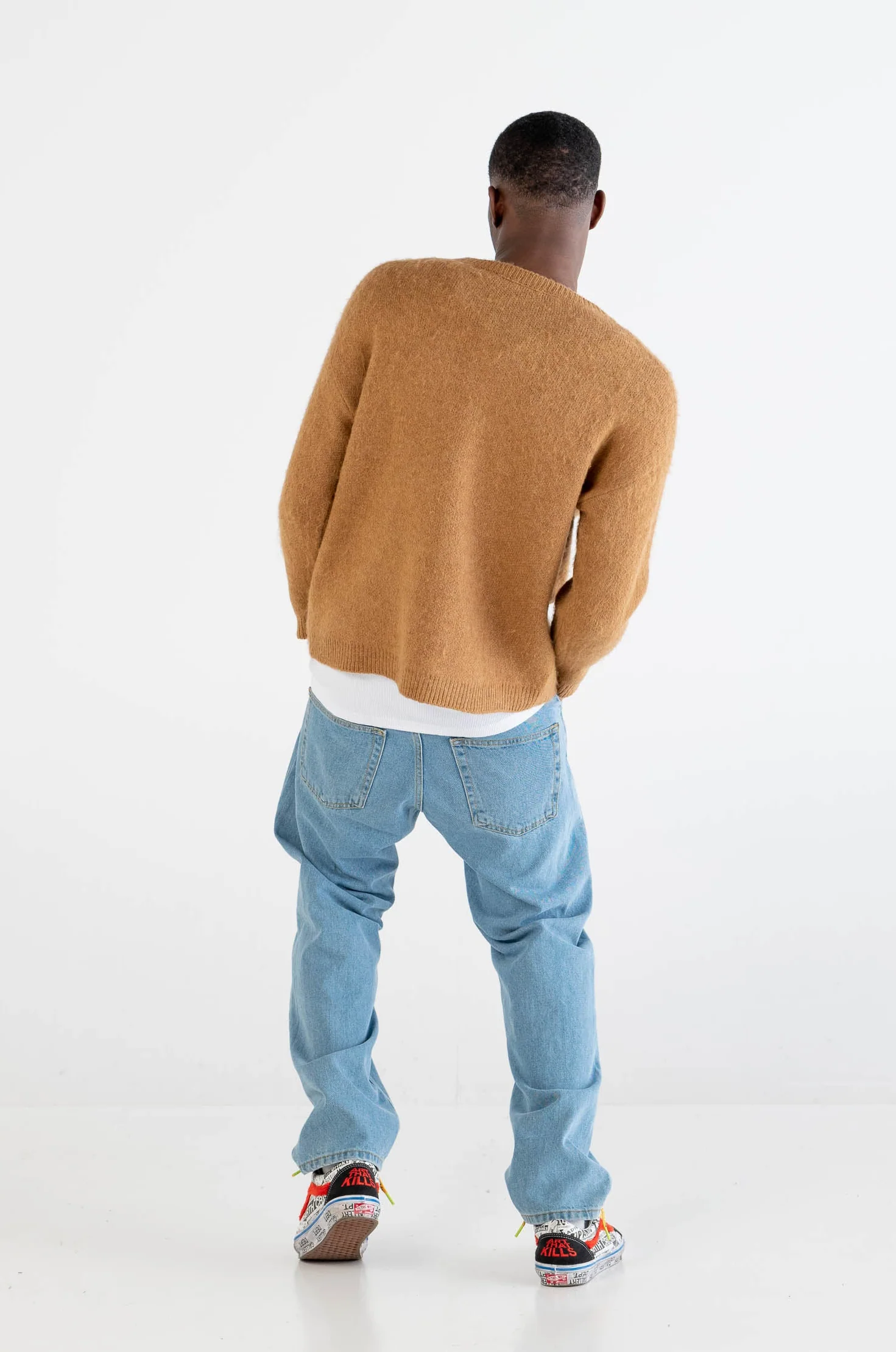 Mohair Sweater “DYSTOPIA” Camel - Image 7