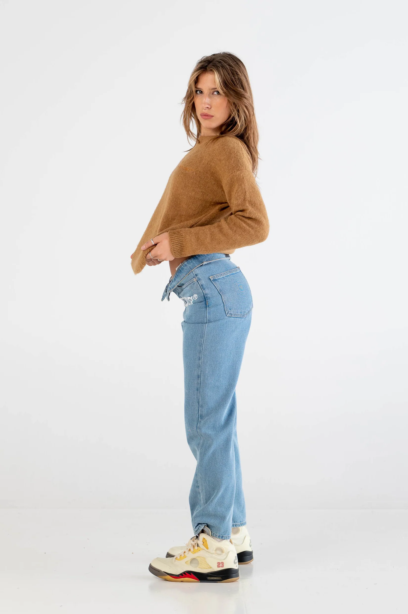 Mohair Sweater “DYSTOPIA” Camel - Image 8