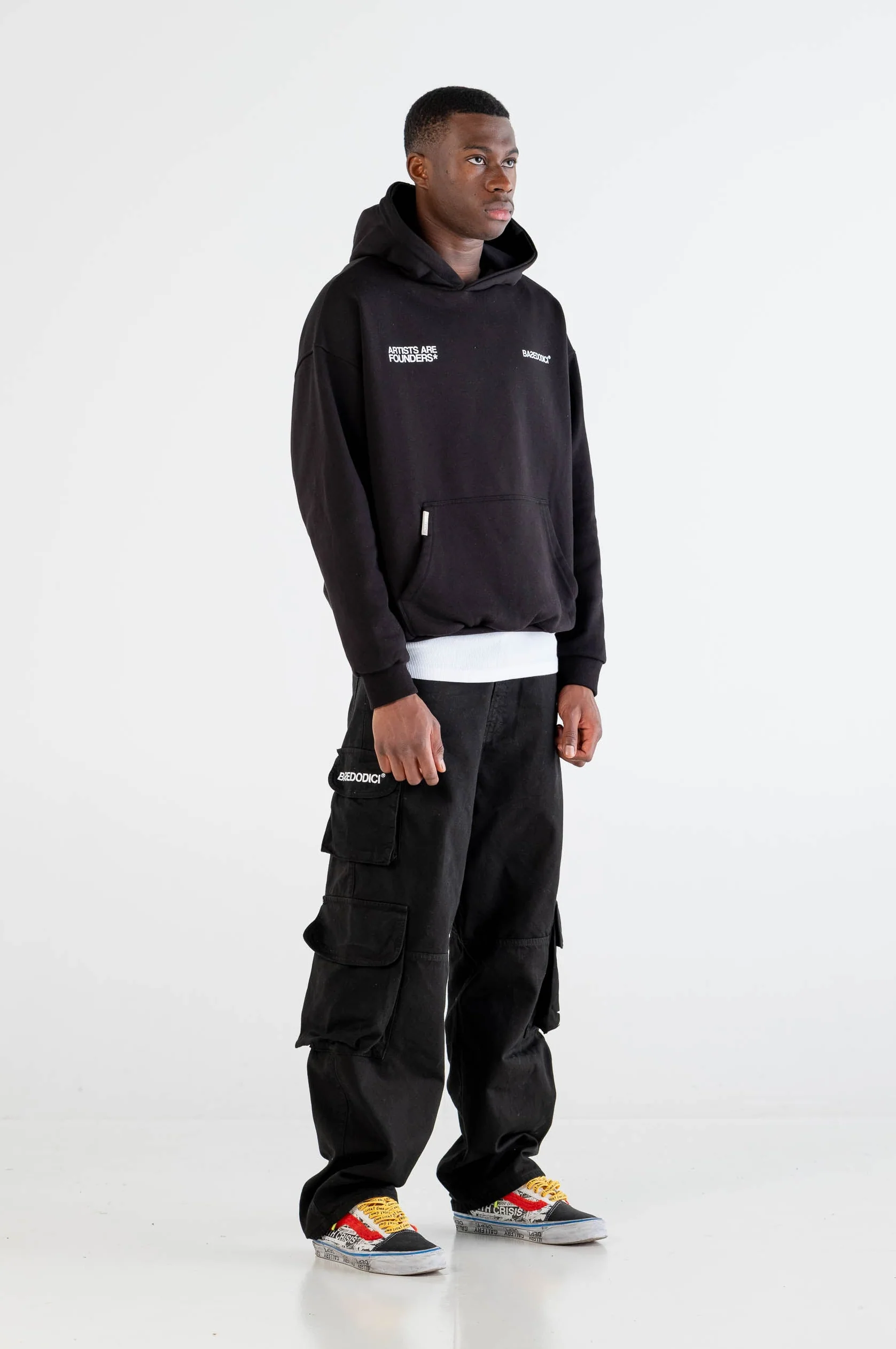 Multipocket Cargo “DYSTOPIA” Black - Image 4