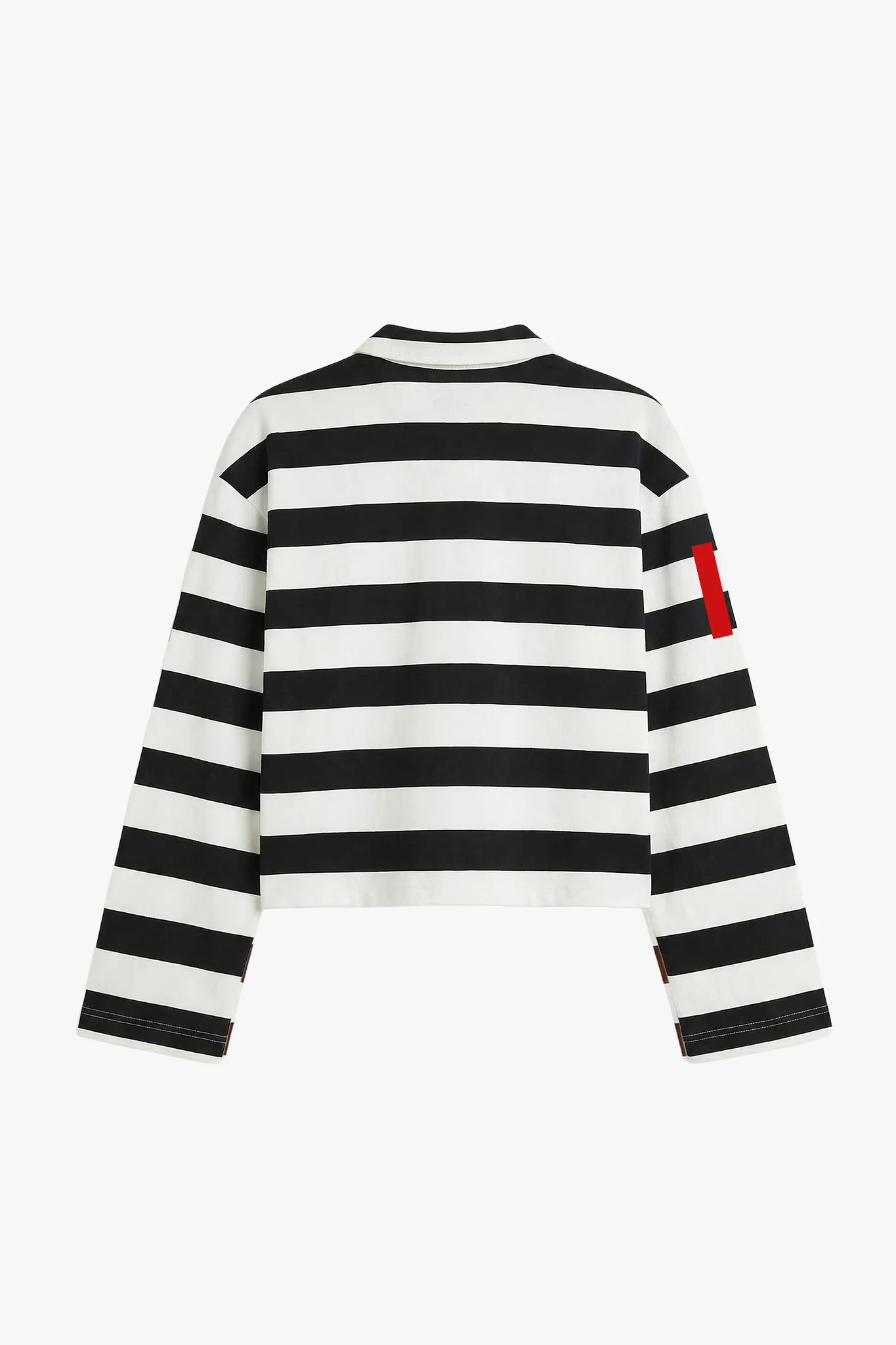 Polo Longsleeve "FOR DREAMERS" Rudeboy Stripe Black - Image 4