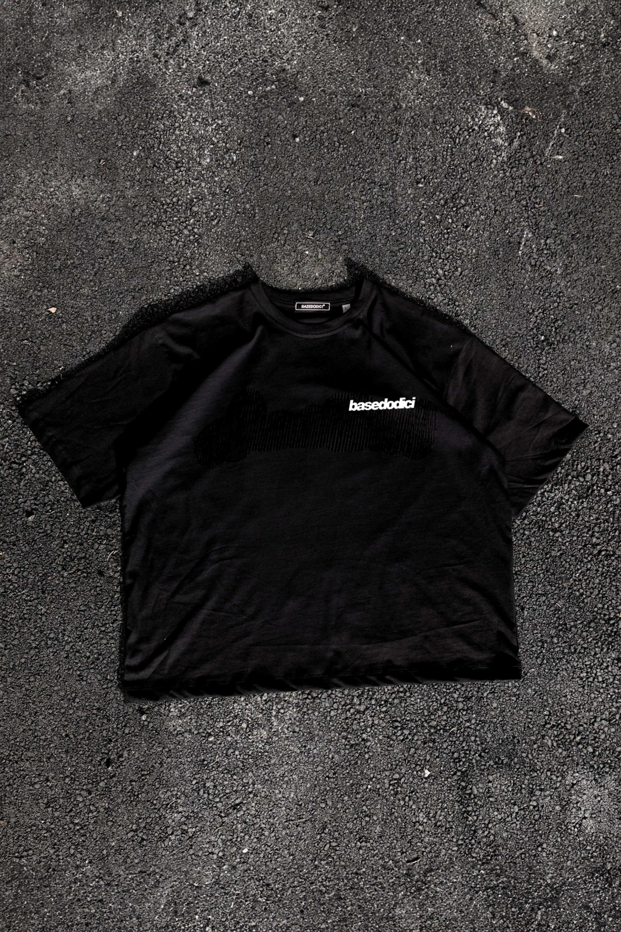 T-Shirt "4PLAYERS" Back 12 Black/CamoBlue - Image 4