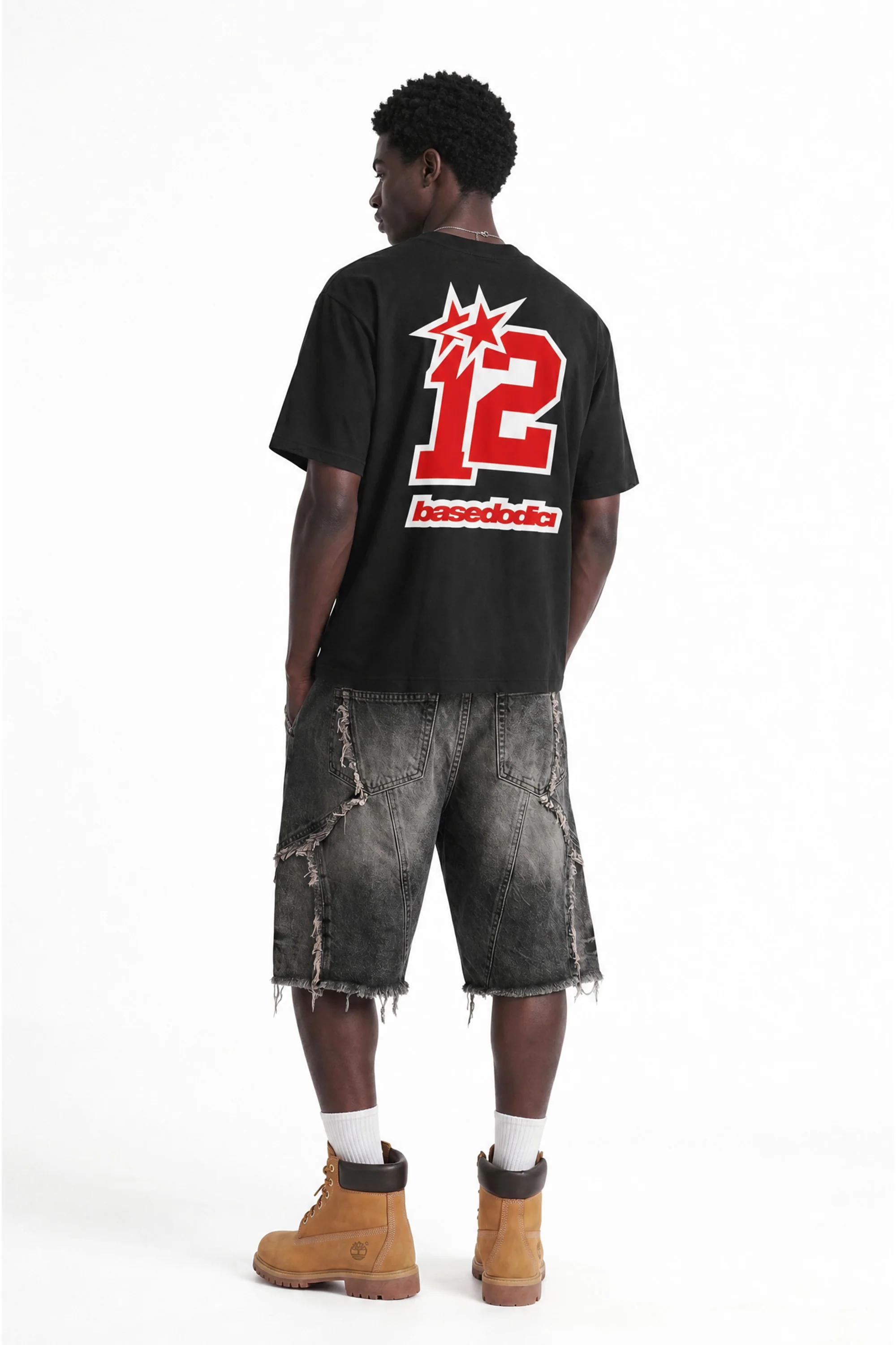 Jorts "4PLAYERS" Black - Image 6