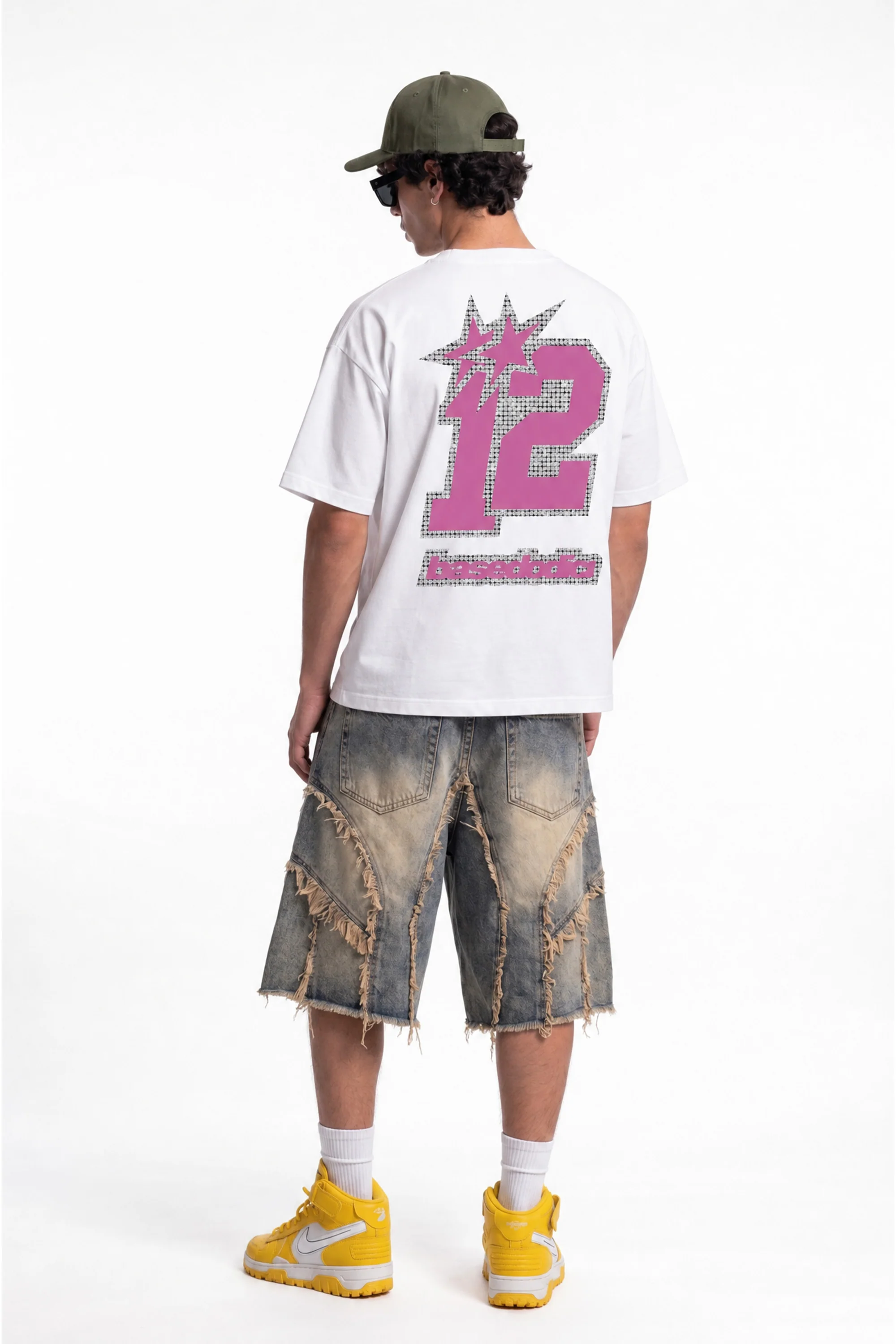 Jorts "4PLAYERS" Mid Blue - Image 6