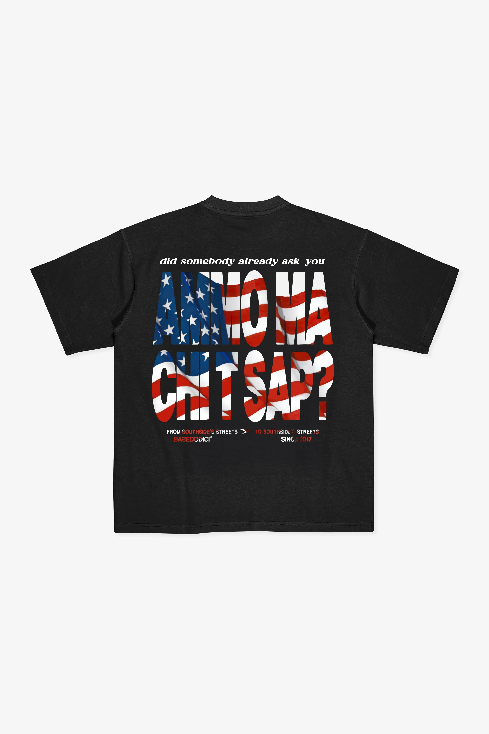 T-Shirt "AMMO" CHI'T'SAP Black/America
