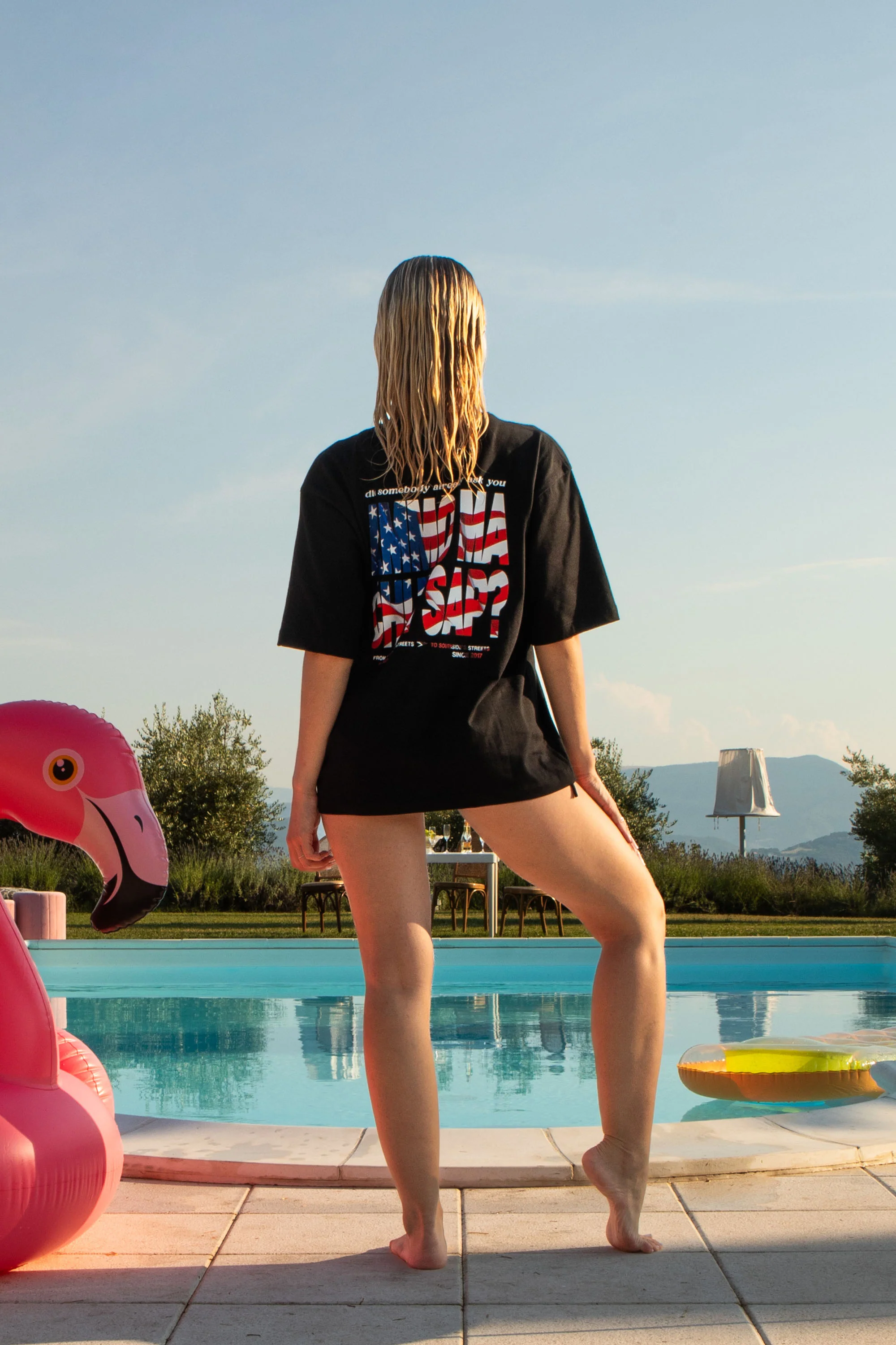 T-Shirt "AMMO" CHI'T'SAP Black/America - Image 7