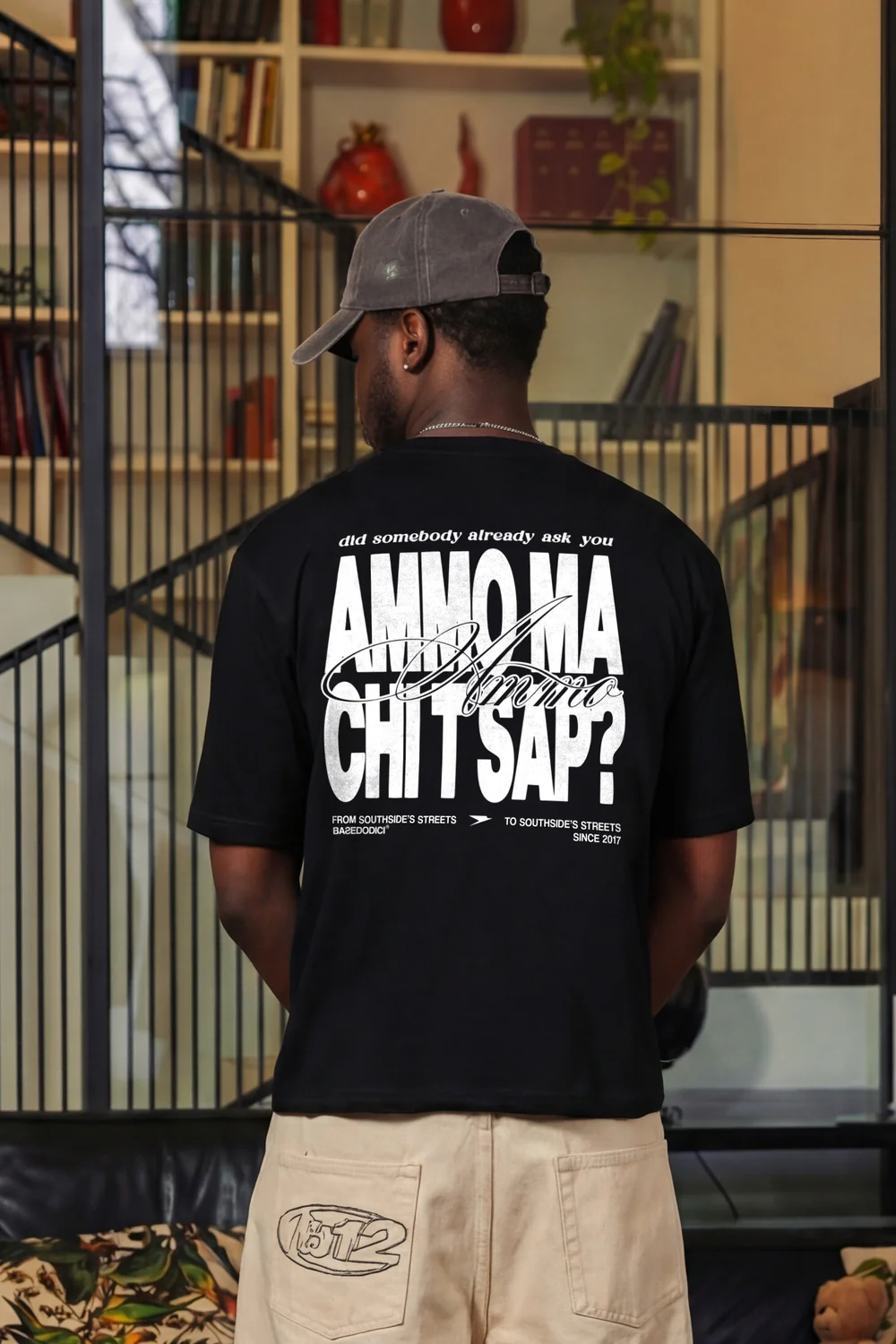 T-Shirt "AMMO" CHI'T'SAP Black/BasicScript