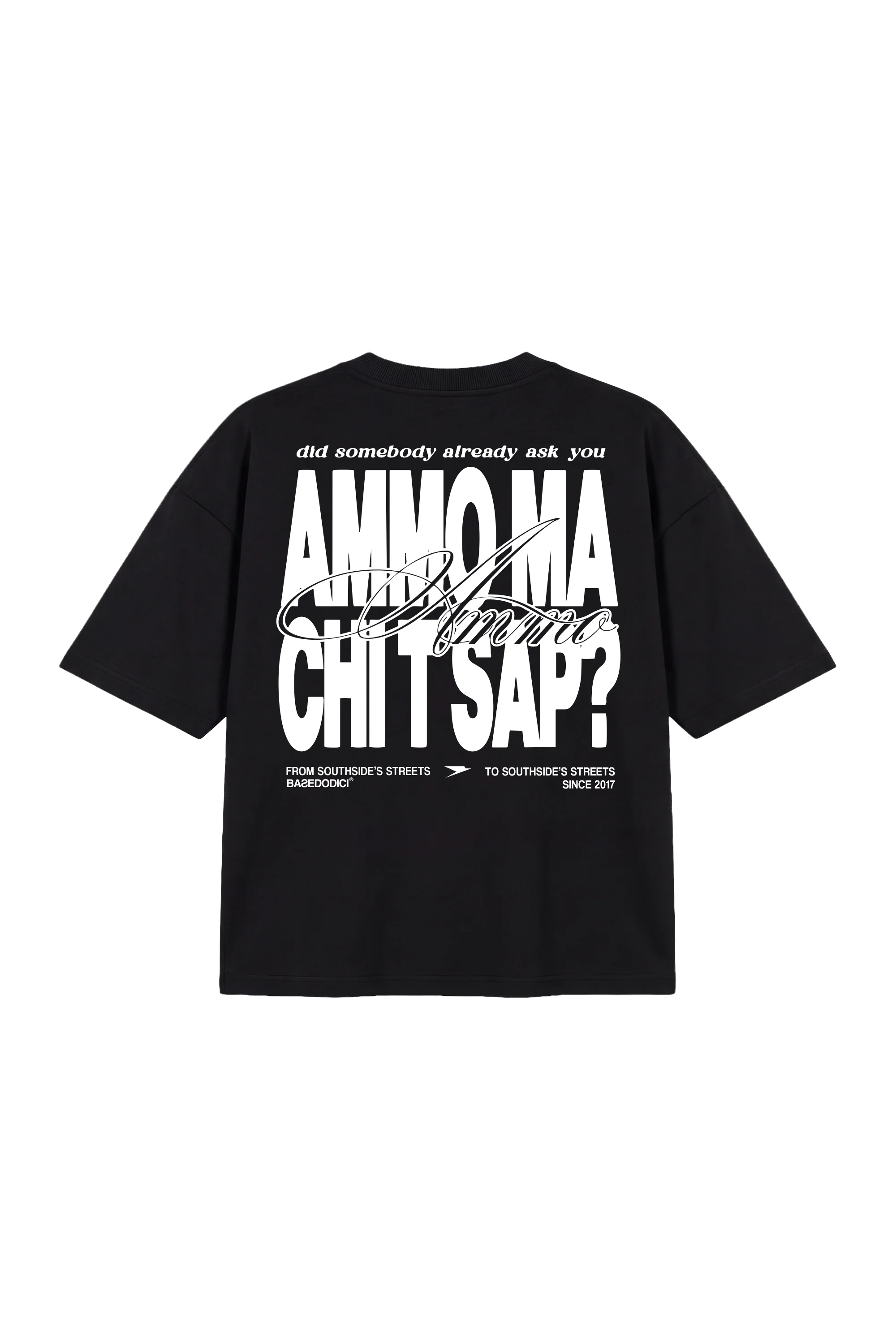 T-Shirt "AMMO" CHI'T'SAP Black/BasicScript - Image 2