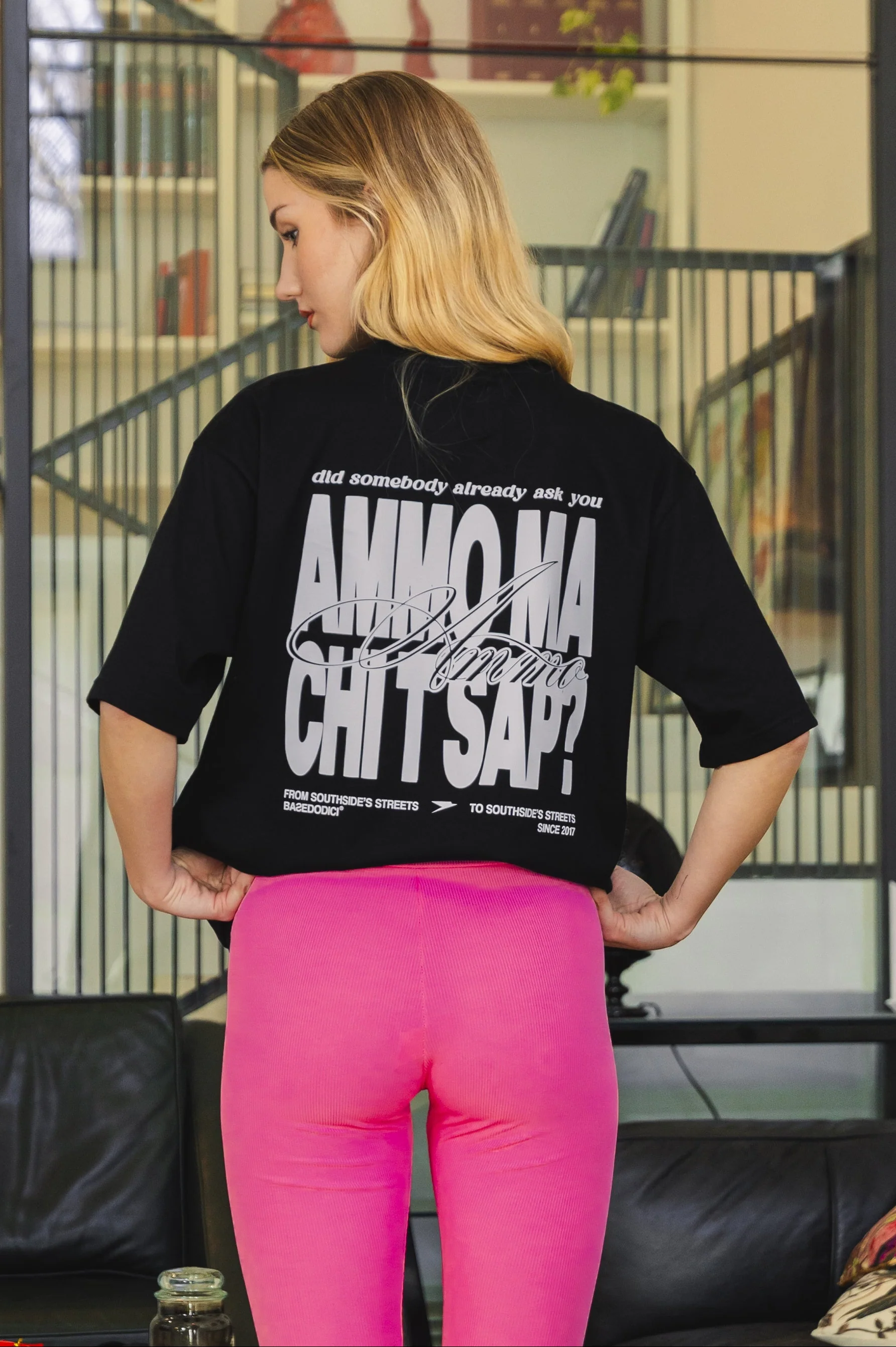 T-Shirt "AMMO" CHI'T'SAP Black/BasicScript - Image 3