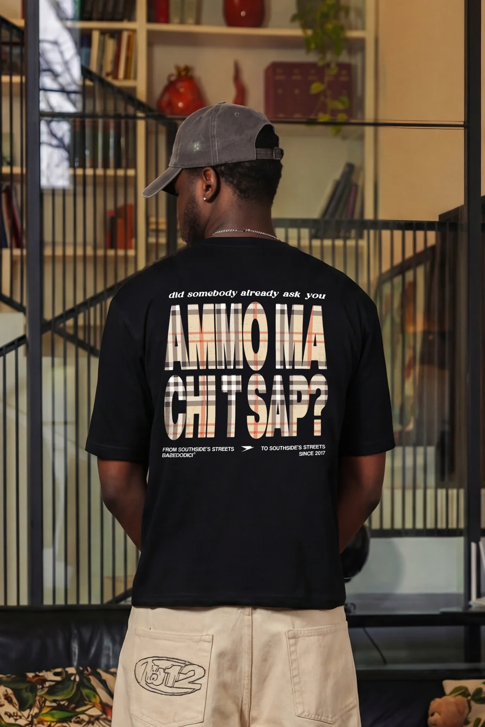 T-Shirt "AMMO" CHI'T'SAP Black/Burby - Image 3
