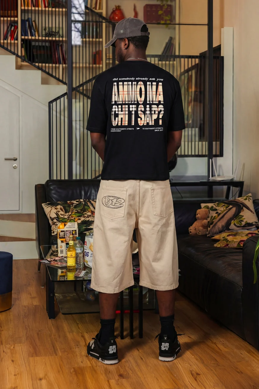 T-Shirt "AMMO" CHI'T'SAP Black/Burby - Image 7