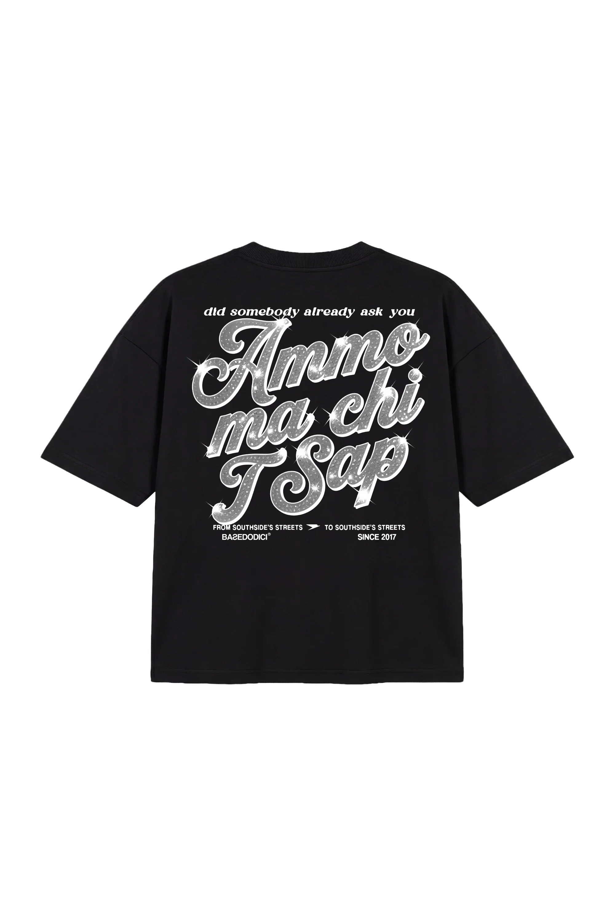 T-Shirt "AMMO" CHI'T'SAP Black/GlitterItalic - Image 2