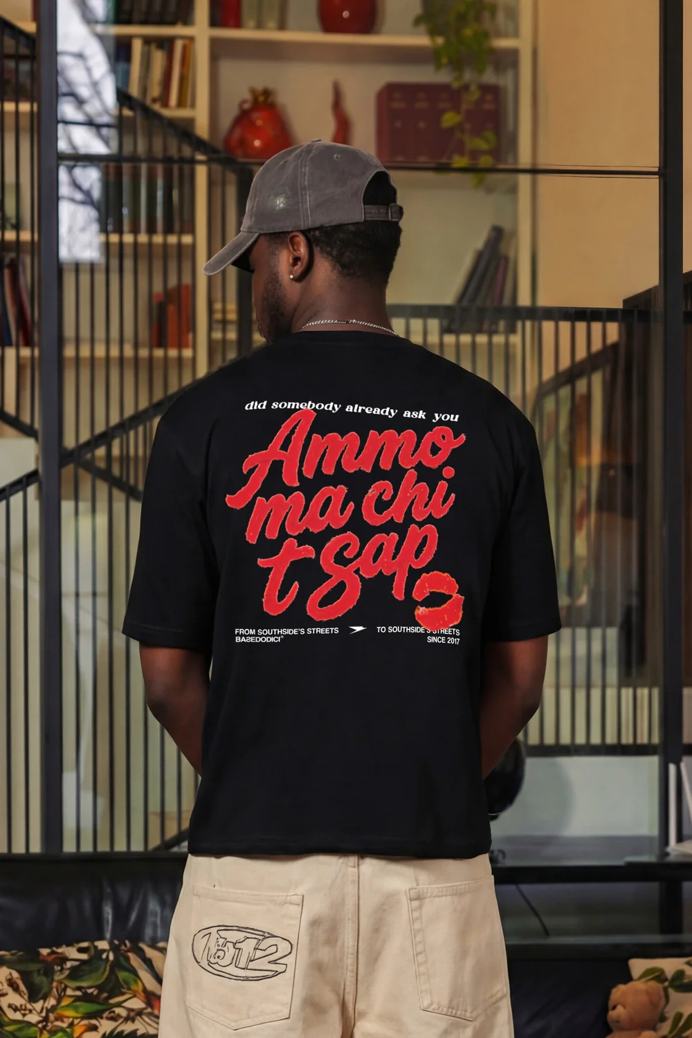 T-Shirt "AMMO" CHI'T'SAP Black/Gloss - Image 4