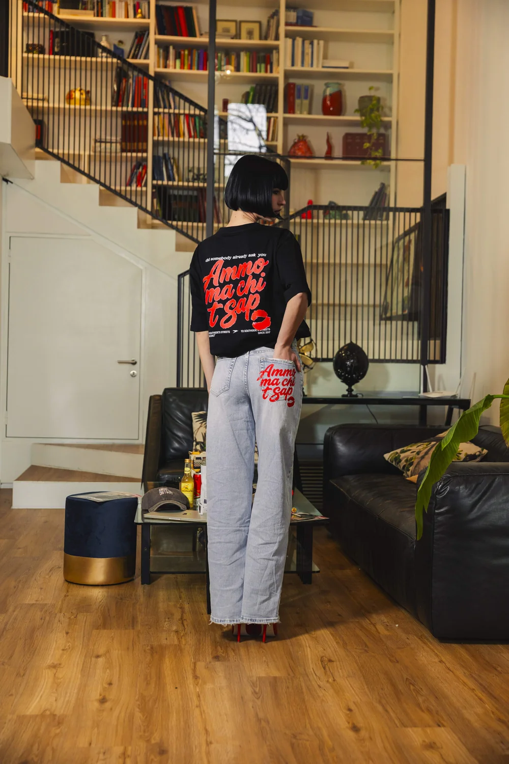 T-Shirt "AMMO" CHI'T'SAP Black/Gloss - Image 5
