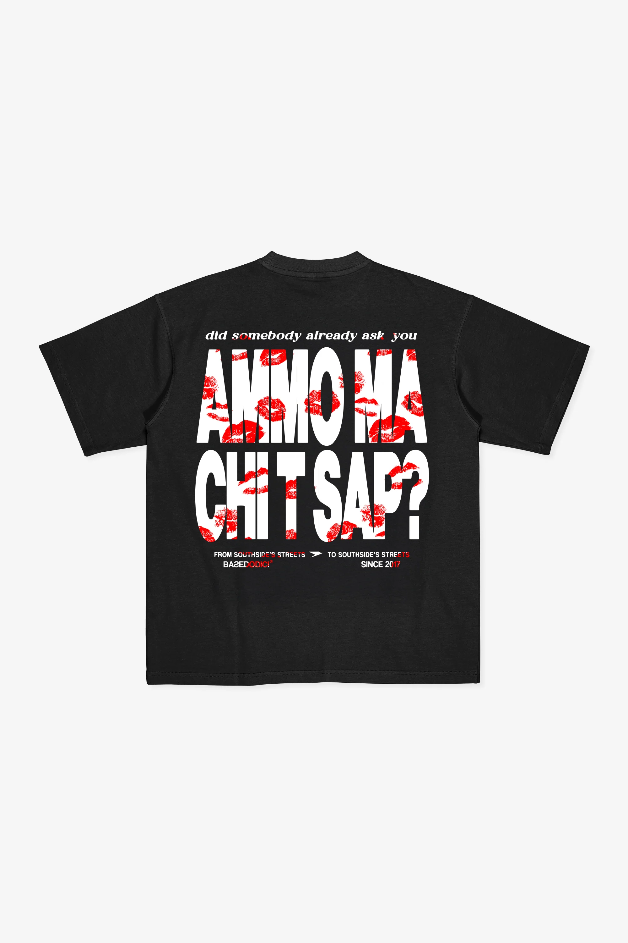 T-Shirt "AMMO" CHI'T'SAP Black/Kiss