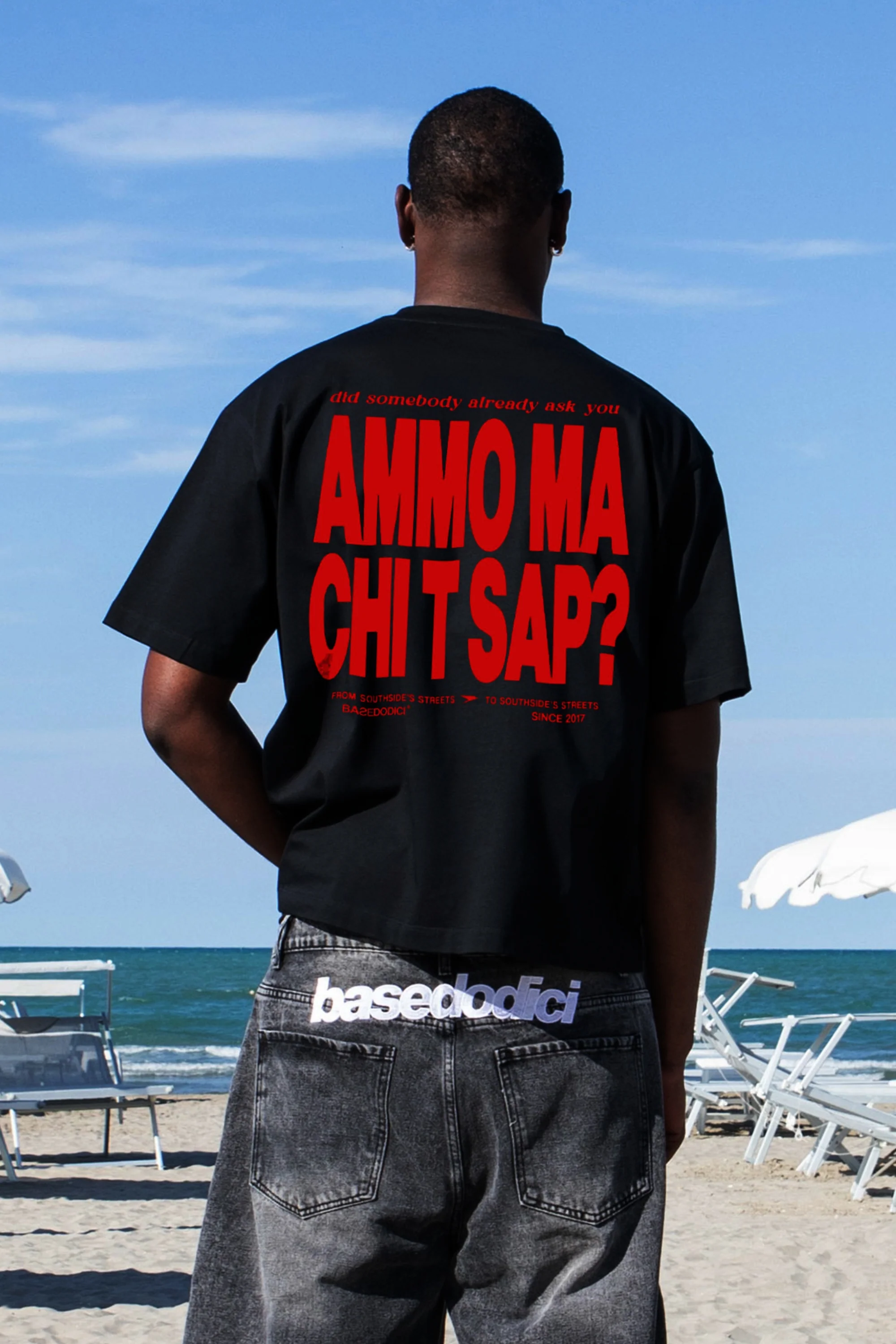T-Shirt "AMMO" CHI'T'SAP Black/Red - Image 2