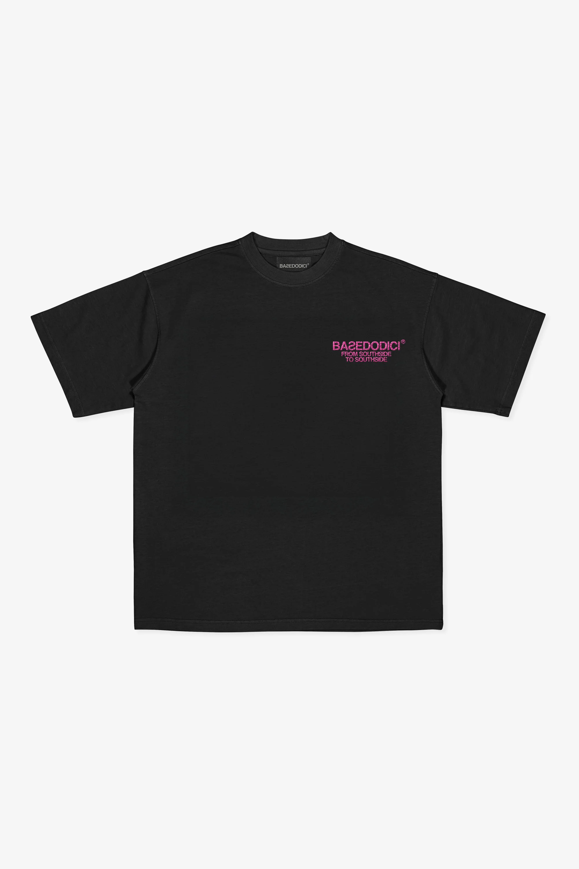 T-Shirt "AMMO" CHI'T'SAP Black/Glitter Bubble Pink - Image 4
