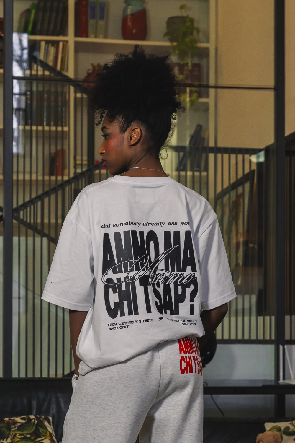 T-Shirt "AMMO" CHI'T'SAP White/BasicScript - Image 2