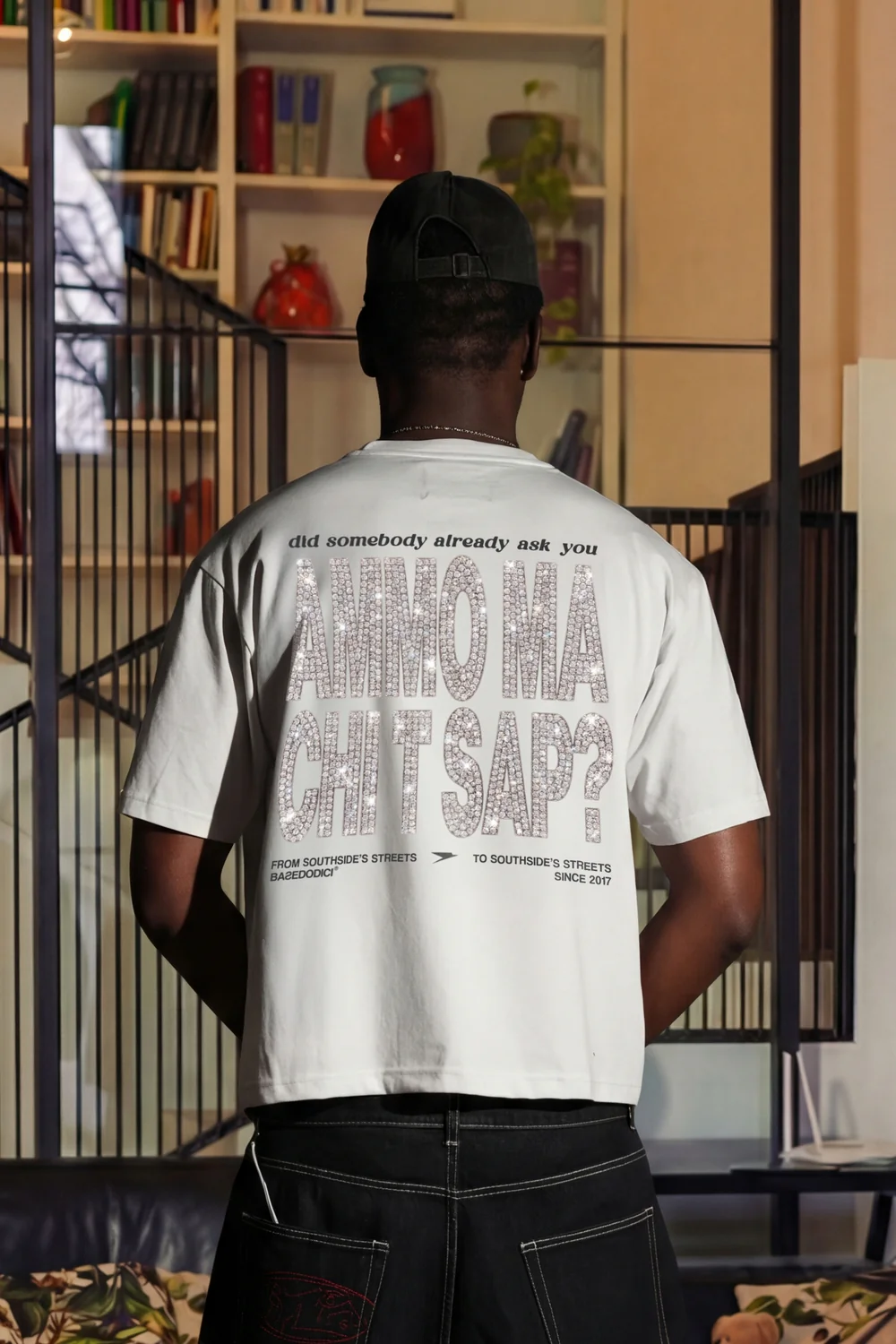 T-Shirt "AMMO" CHI'T'SAP White/Grillz - Image 4