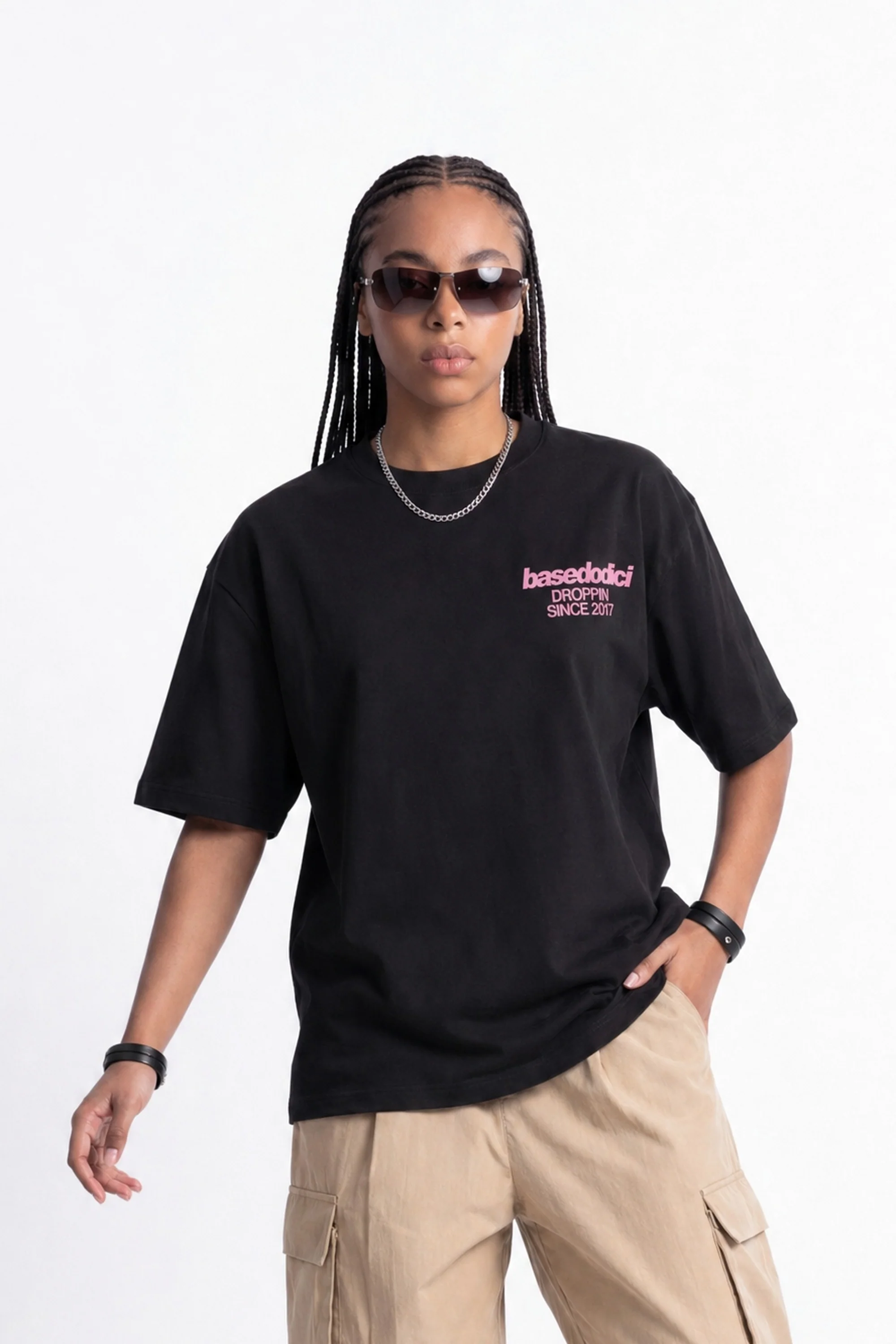 T-Shirt "COPY&PASTE" AmamiAncora Black/Pink - Image 5