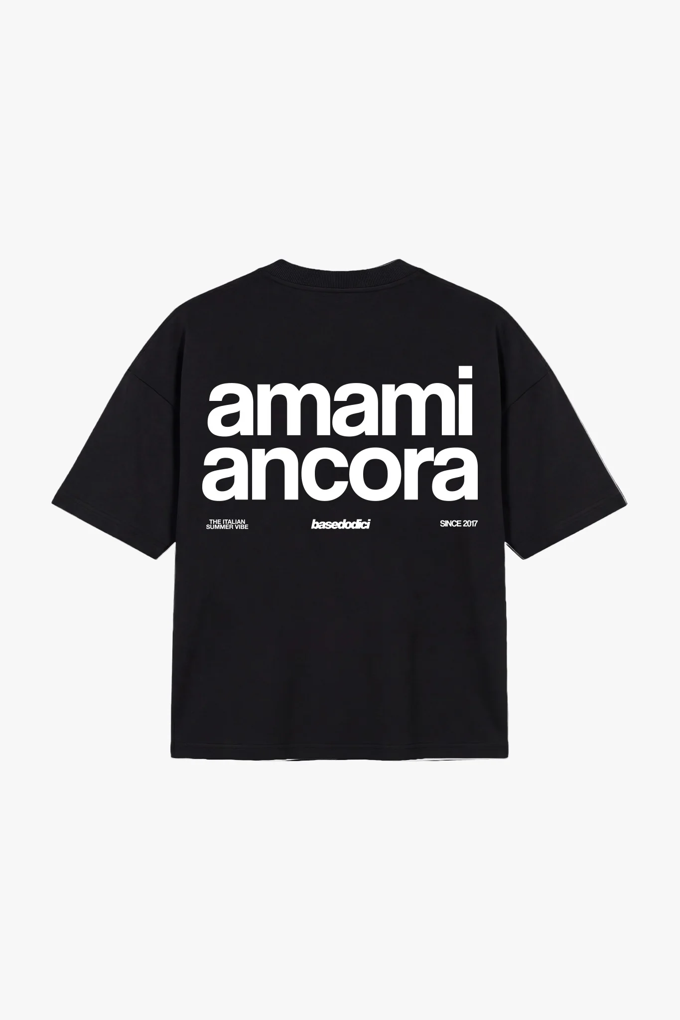 T-Shirt "COPY&PASTE" AmamiAncora Black/White