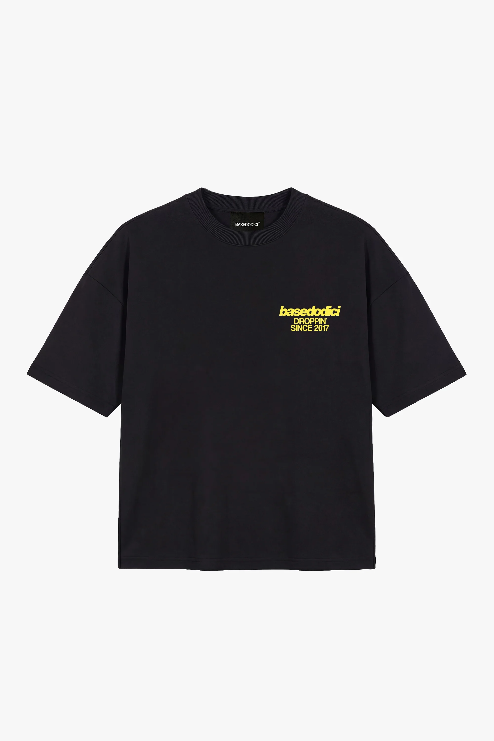 T-Shirt "COPY&PASTE" AmamiAncora Black/Yellow - Image 6