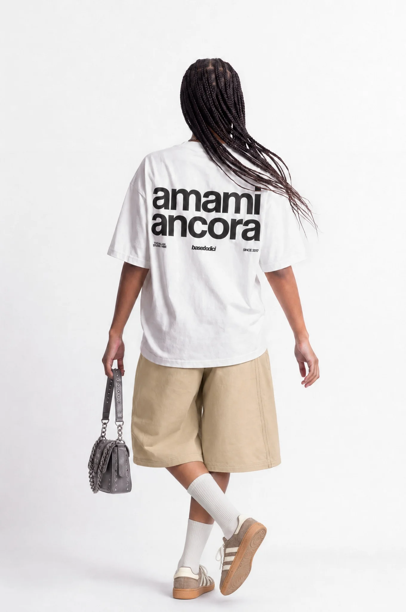 T-Shirt "COPY&PASTE" AmamiAncora White/Black - Image 7
